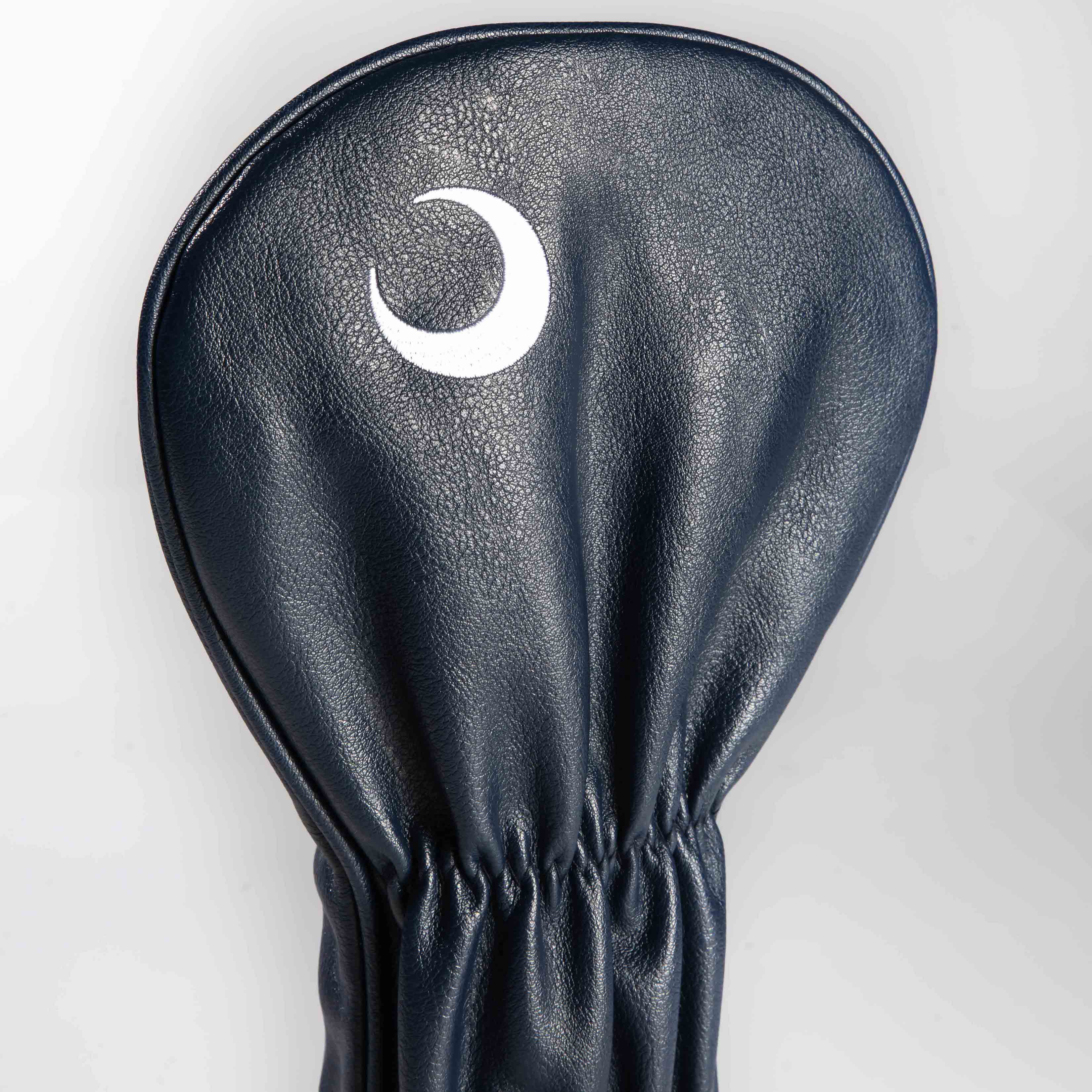 South Carolina state flag driver cover featuring a crescent moon design on a navy background for bold golf style.