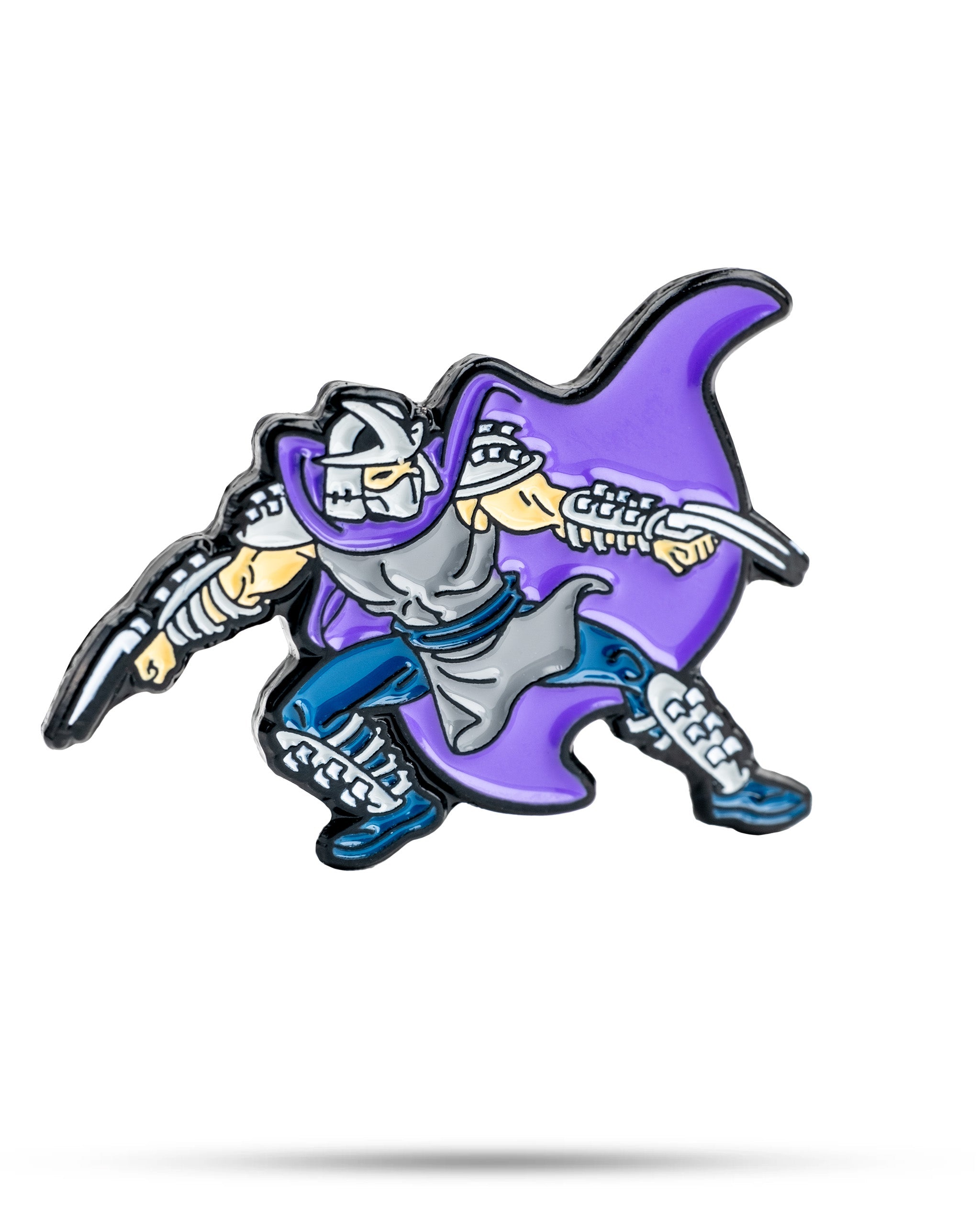 TMNT Shredder ball marker featuring a colorful design of the iconic villain in a dynamic pose.