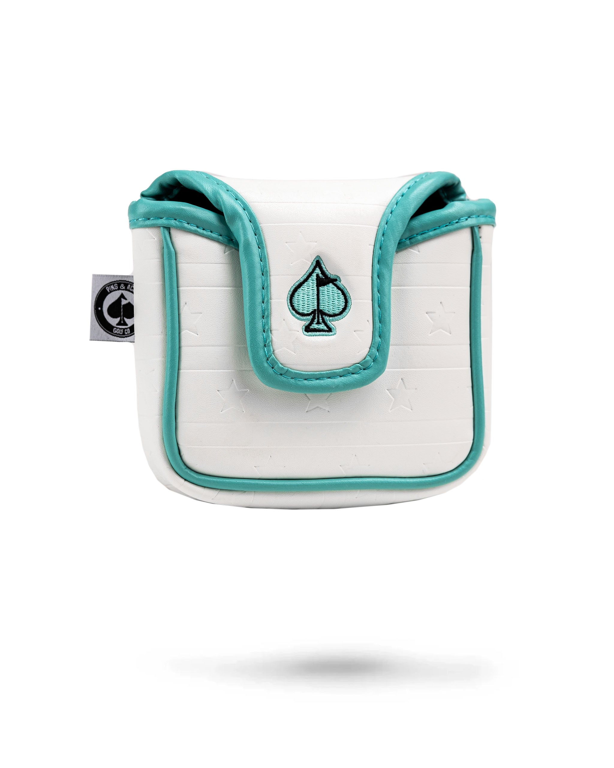 Alt text: Liberty mallet golf club cover featuring a patriotic red, white, and blue design.