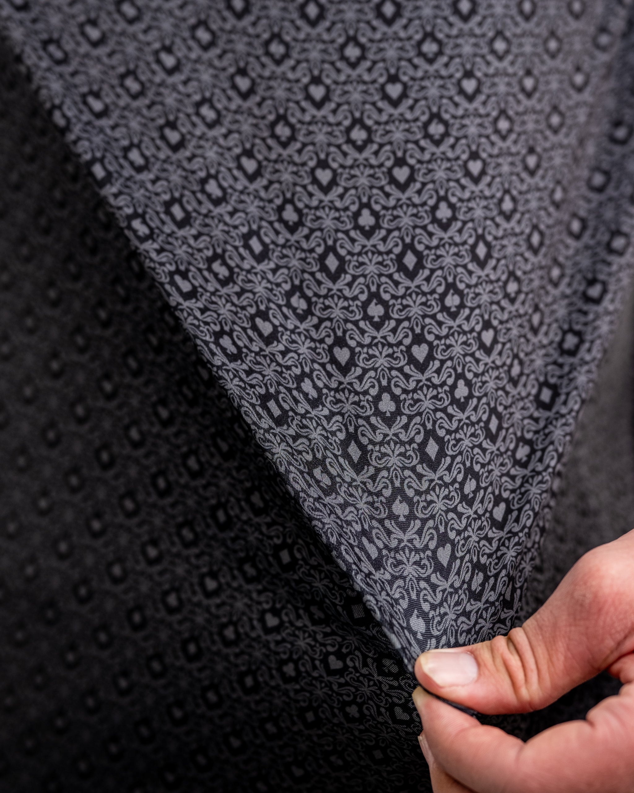 Model wearing the Big Blind oversized sweatshirt in a casual urban setting.