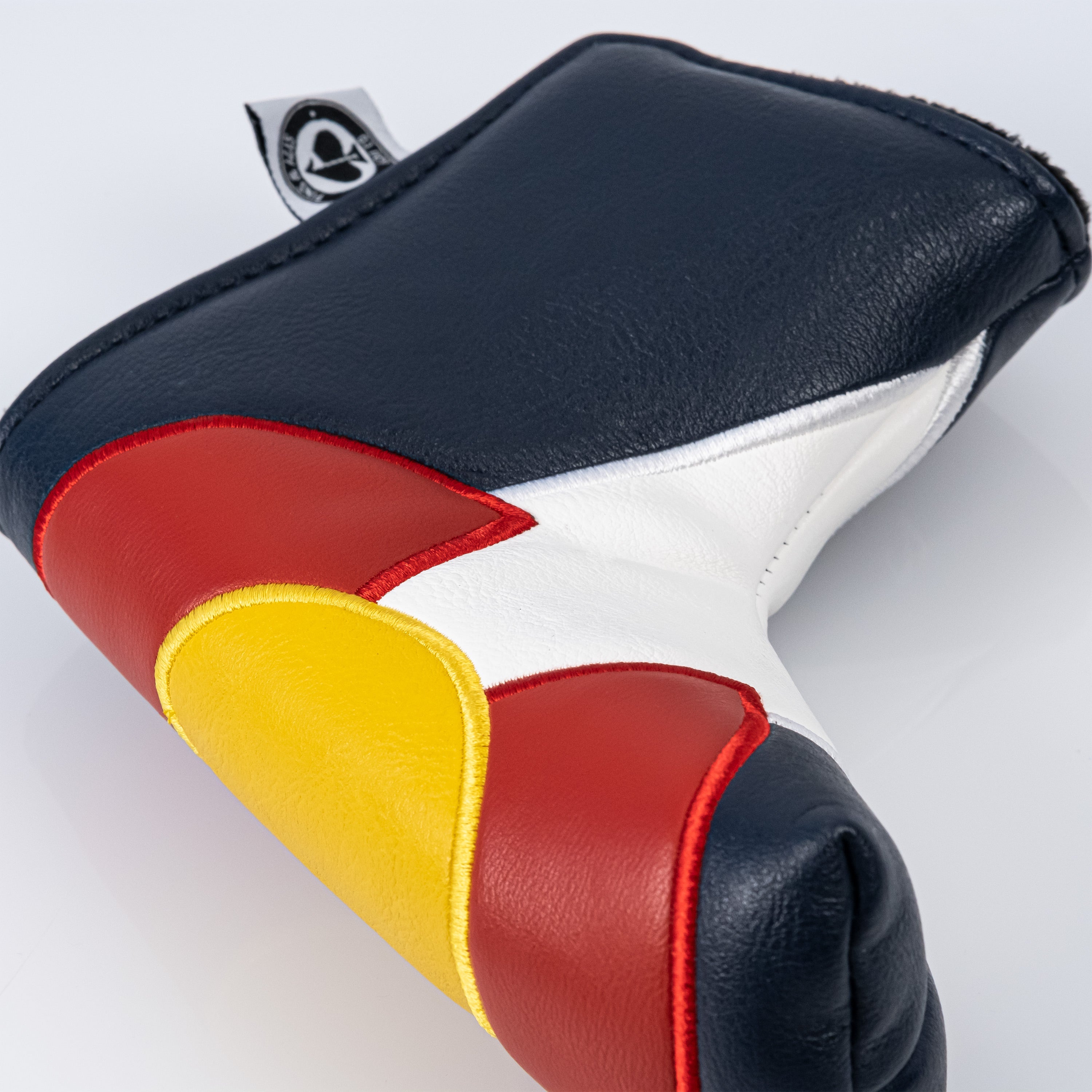 Colorado State Flag blade putter cover featuring bold colors and a sleek design for stylish golf performance.