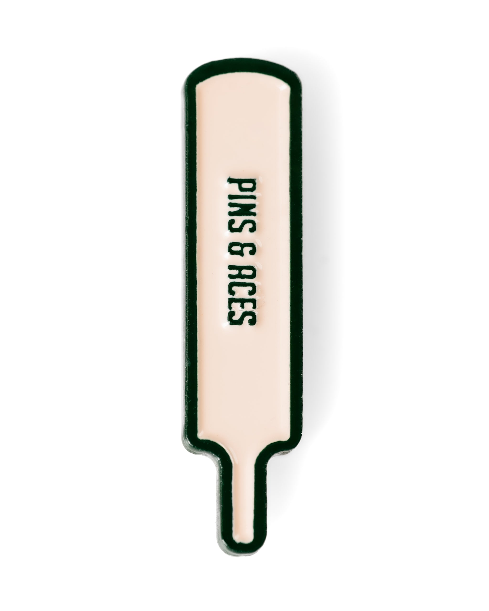 Pins and Aces "Quiet Please" ball marker featuring a sleek design with a light background and bold text.