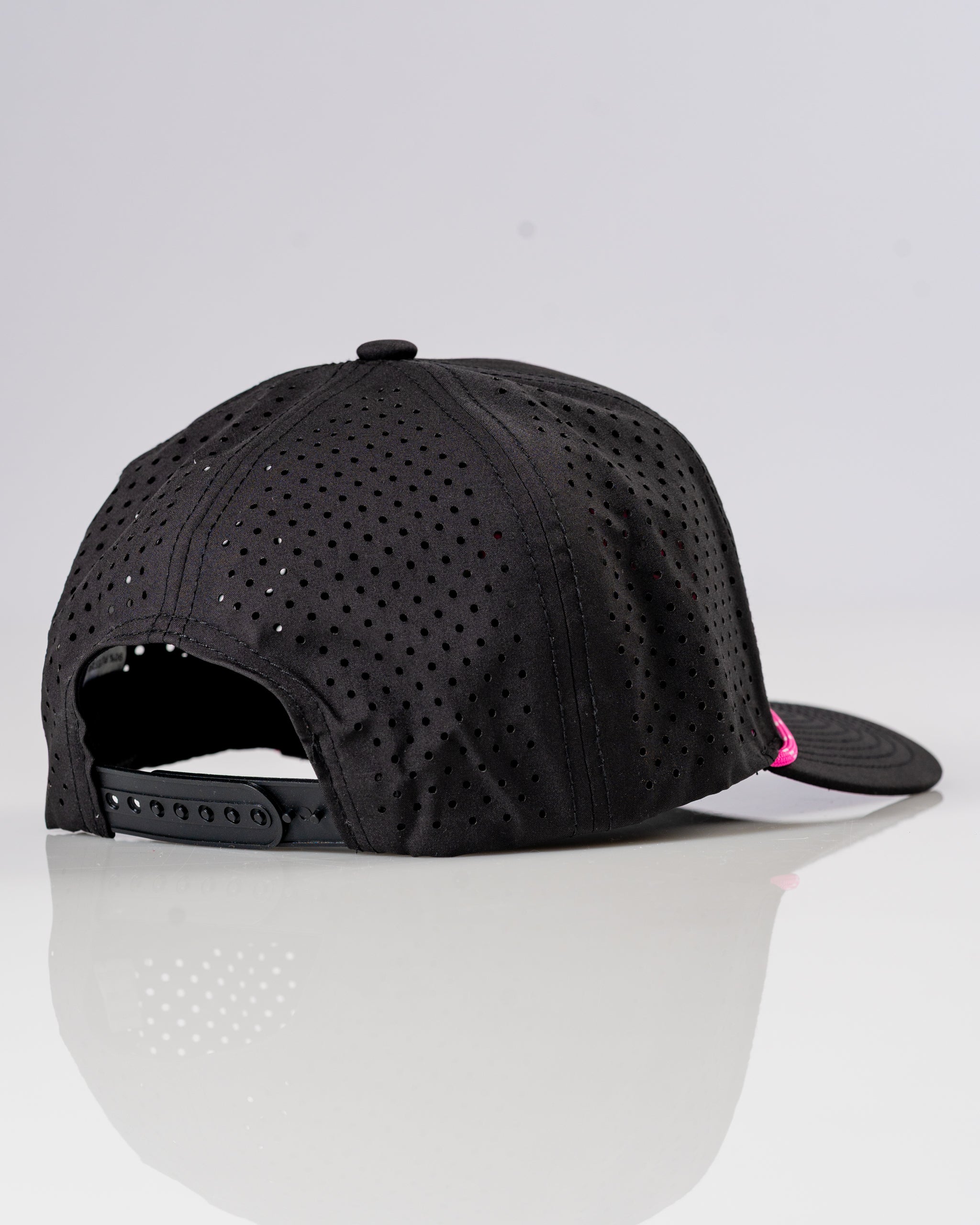 Amen Inverted Black - Perforated Rope Hat