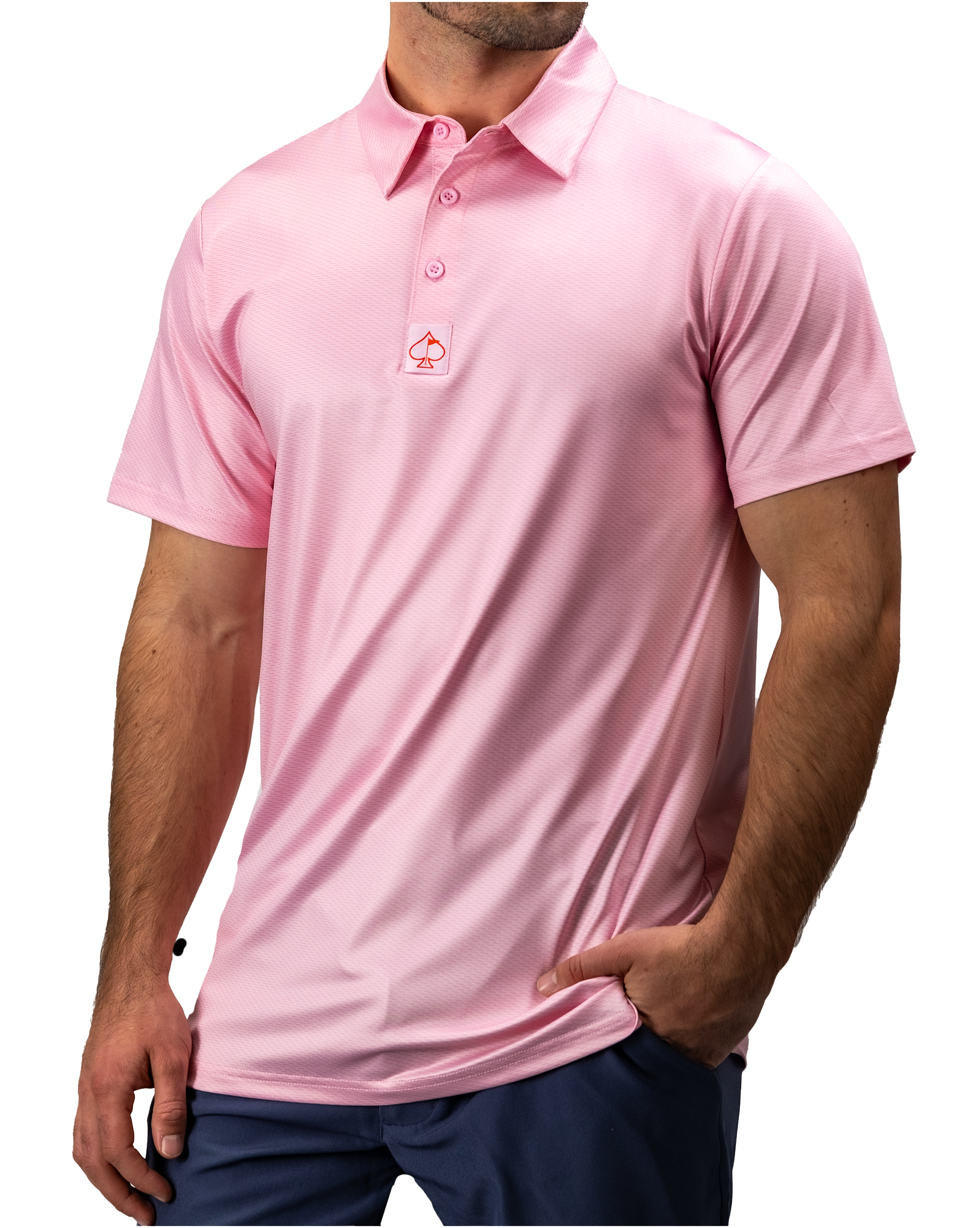 Faded Rope in Coral Mist color with a textured design against a white background.