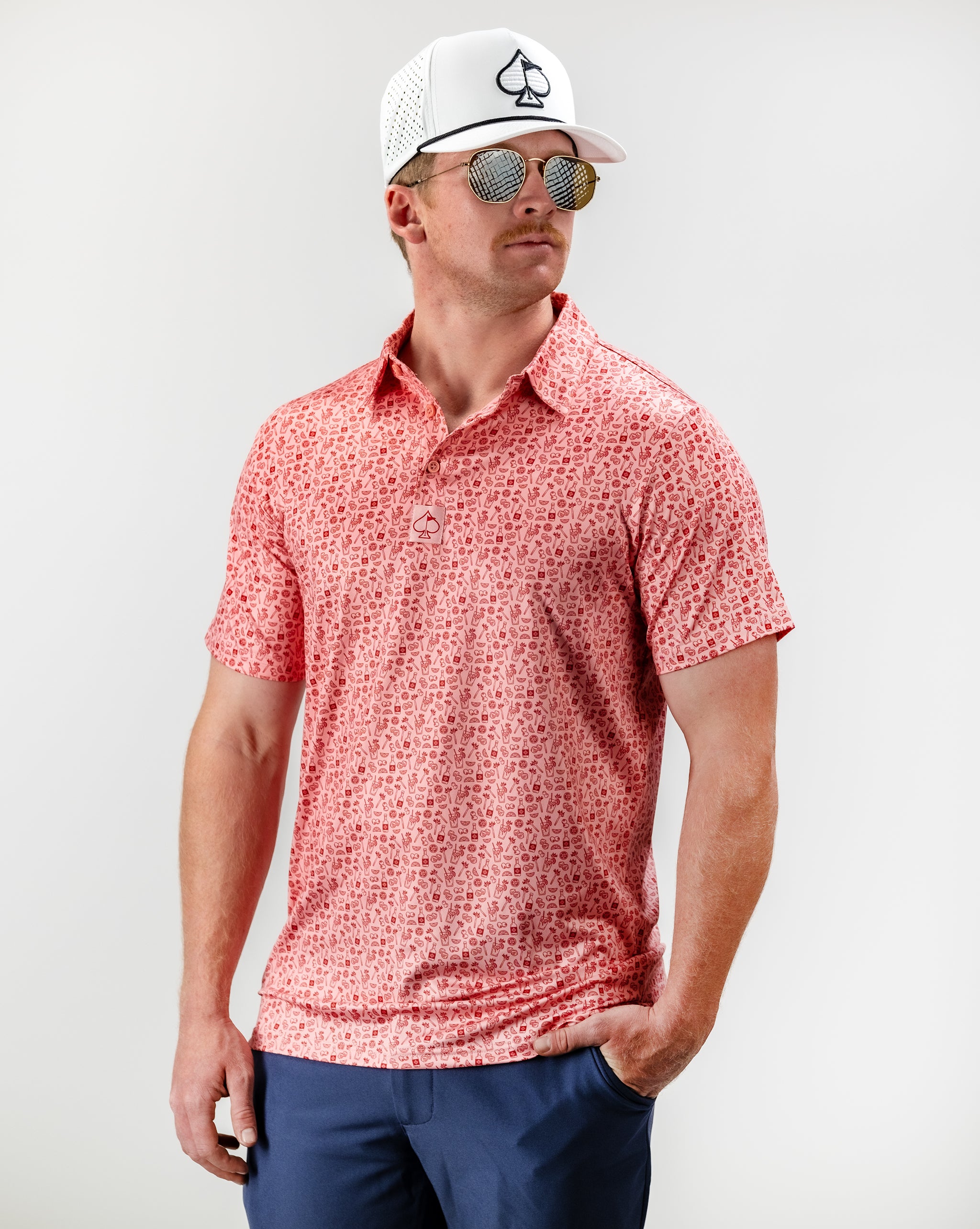 Bloody Mary cocktail with garnishes in a glass rimmed with seasoning.