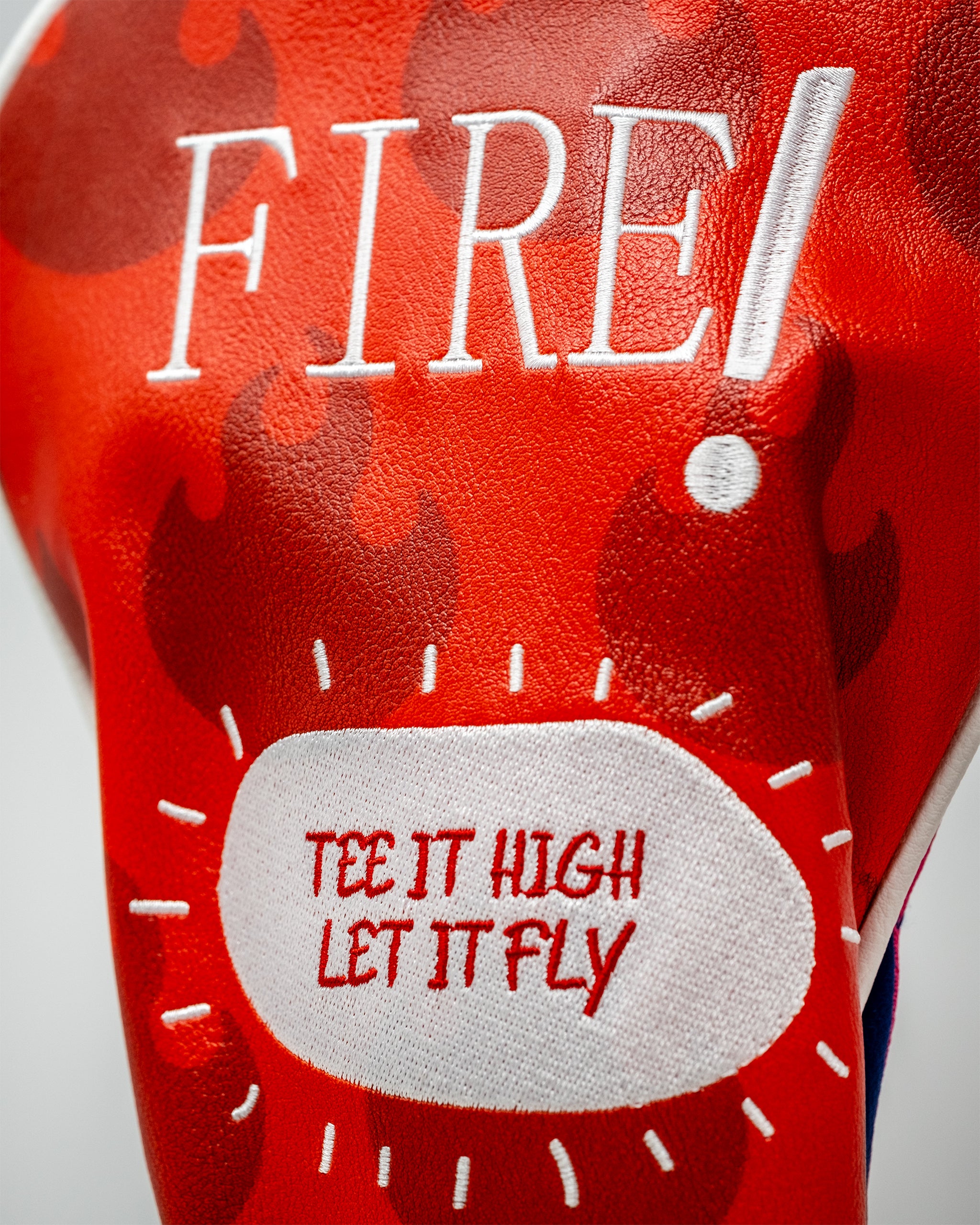 "Fire Sauce Driver Cover featuring Taco Bell branding on a vibrant red background."