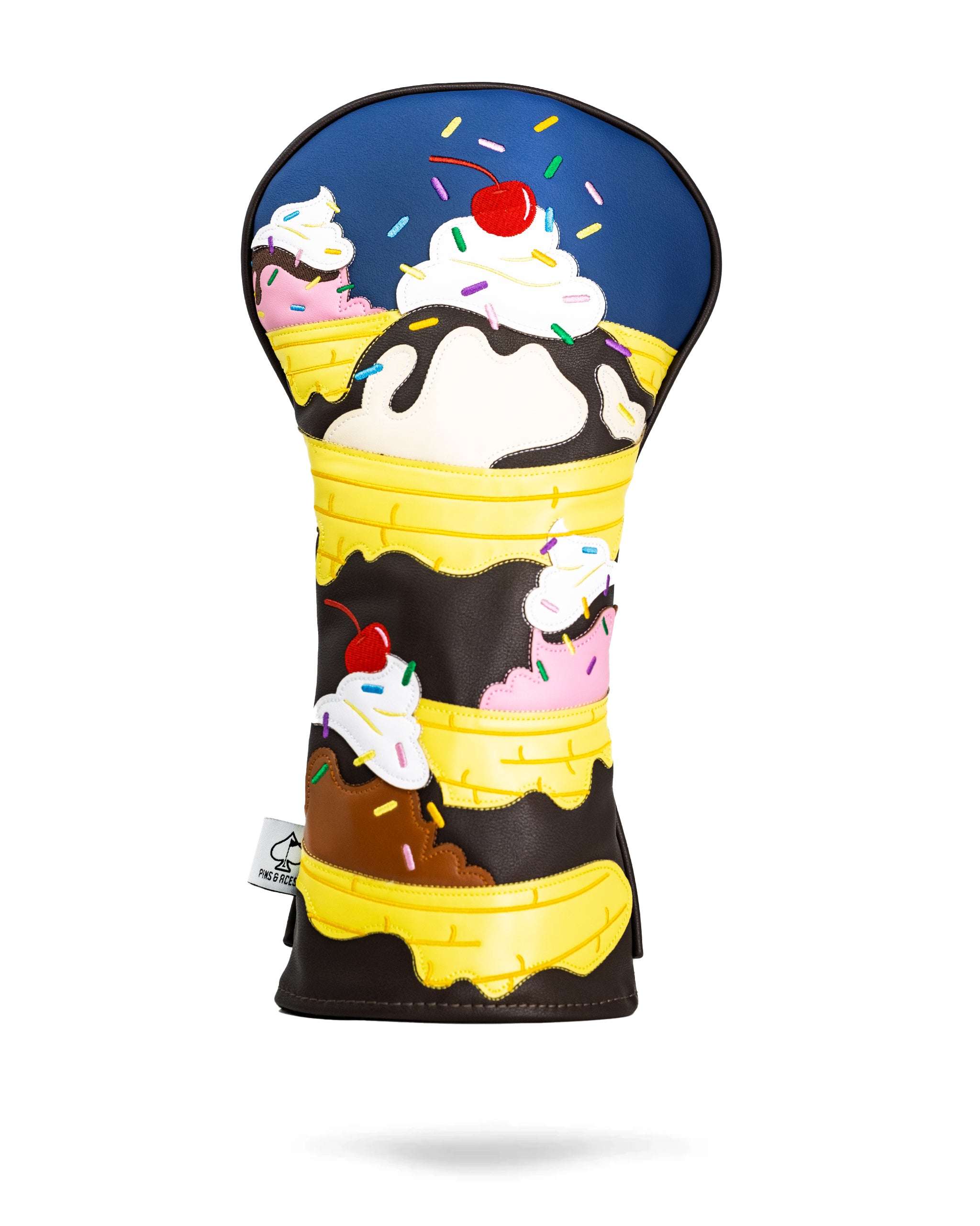 Alt text: Banana Split driver cover featuring a colorful design with banana and ice cream graphics.