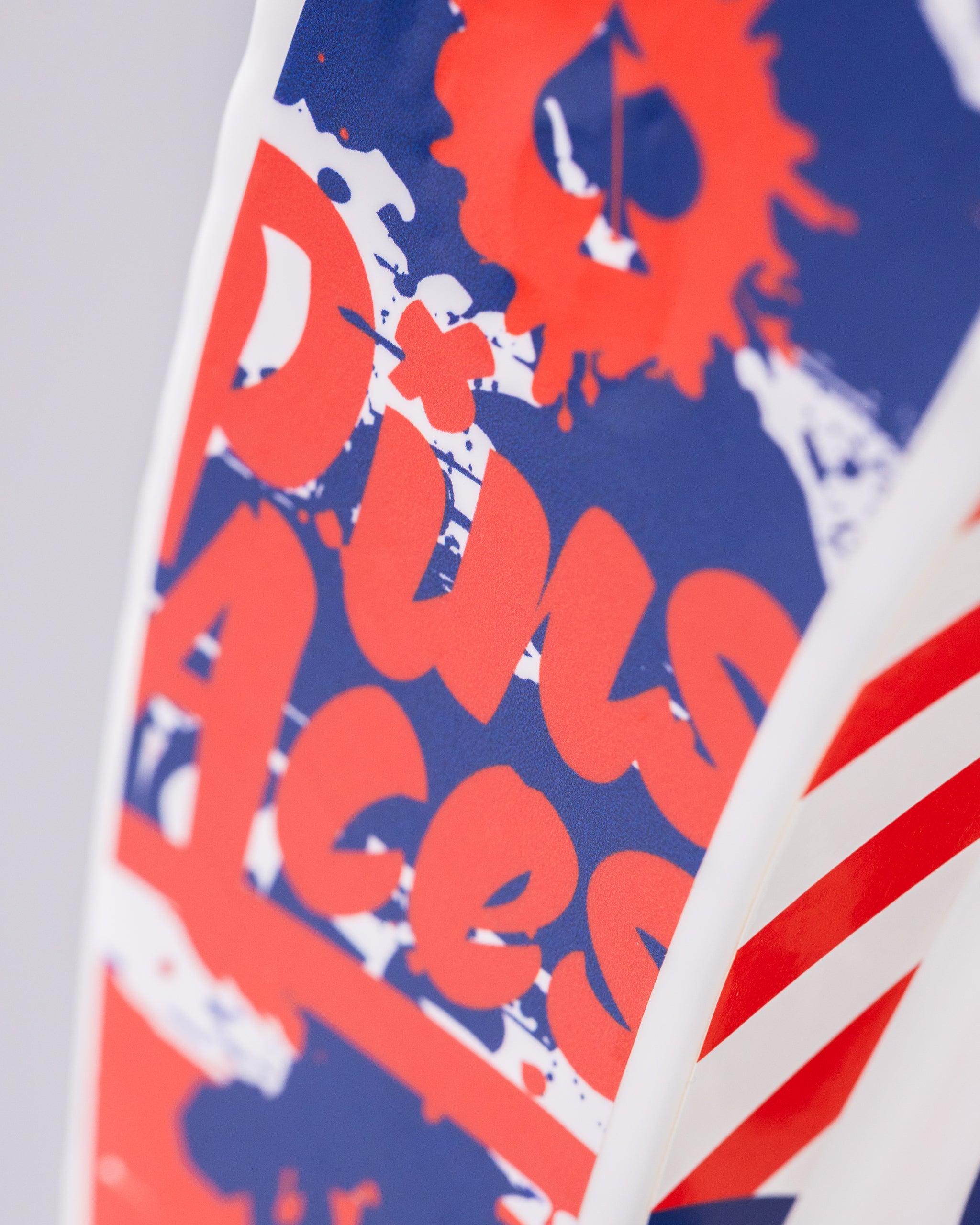 Pins and Aces Freedom Funnel for easy beer funneling, featuring a red and white design with American flag accents.