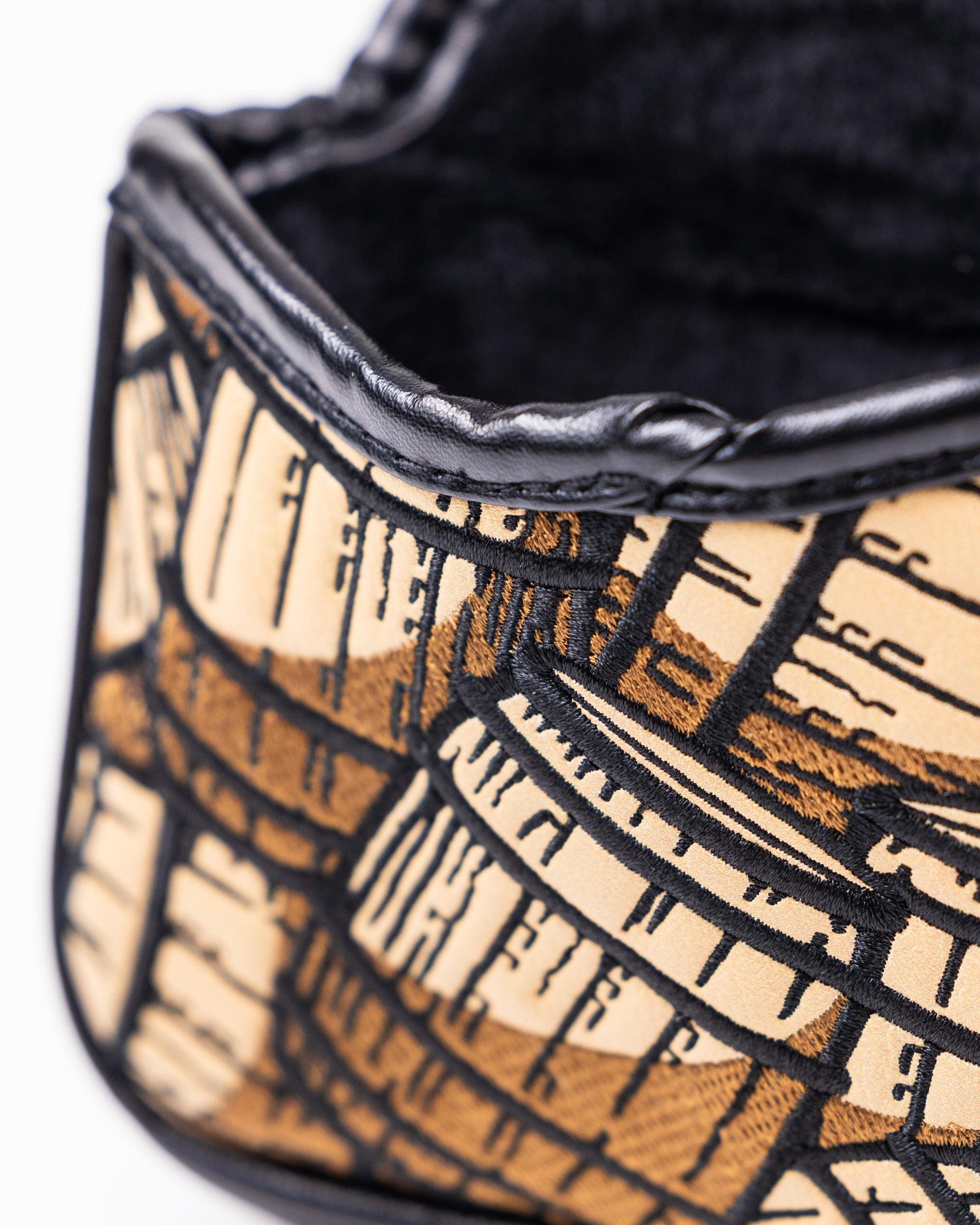 Bourbon Barrel Mallet Cover made from genuine bourbon barrel wood, showcasing a rustic design with a natural wood finish.