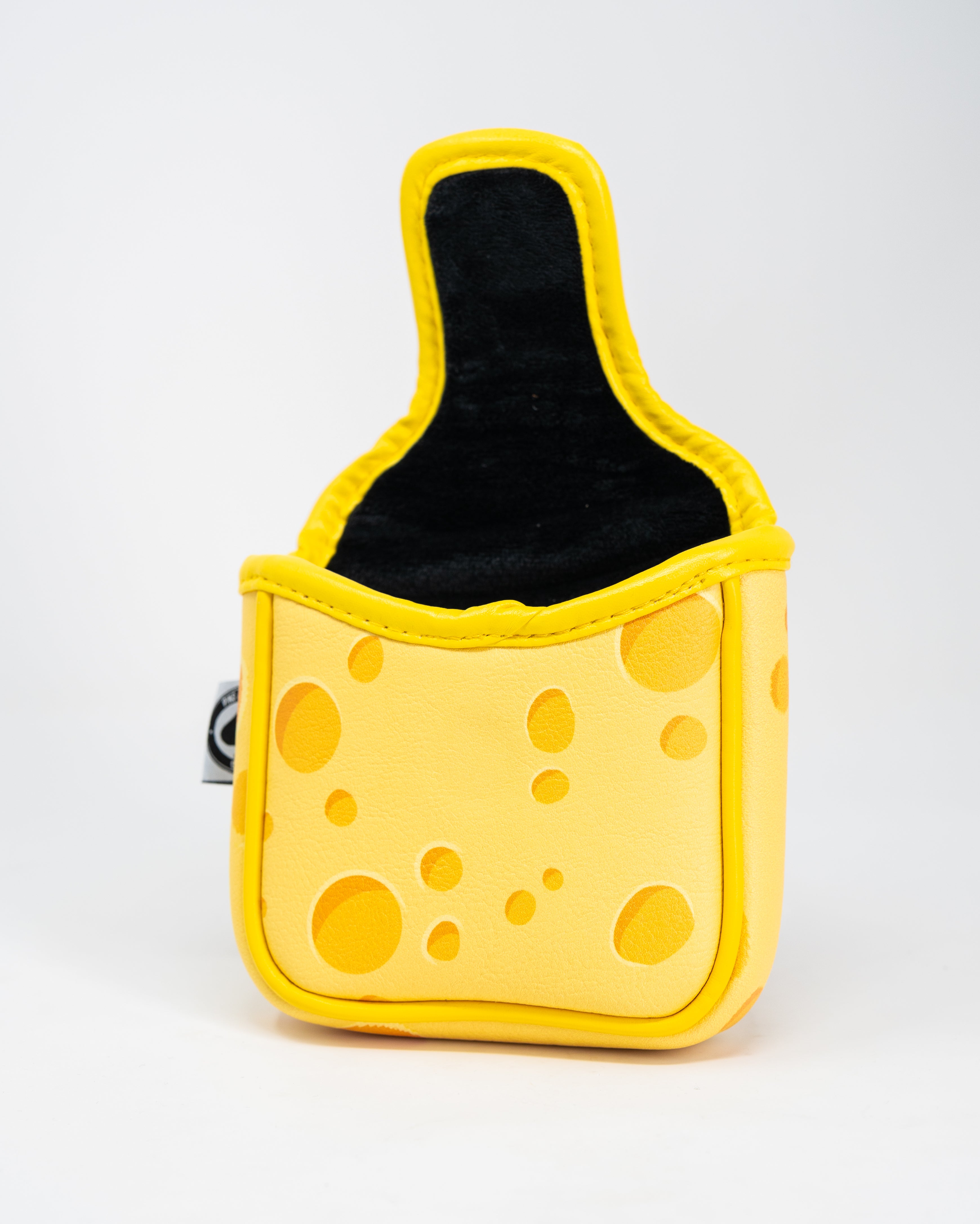 Big Cheese Mallet Cover in vibrant color, designed to protect mallets during storage, featuring a snug fit and durable material.