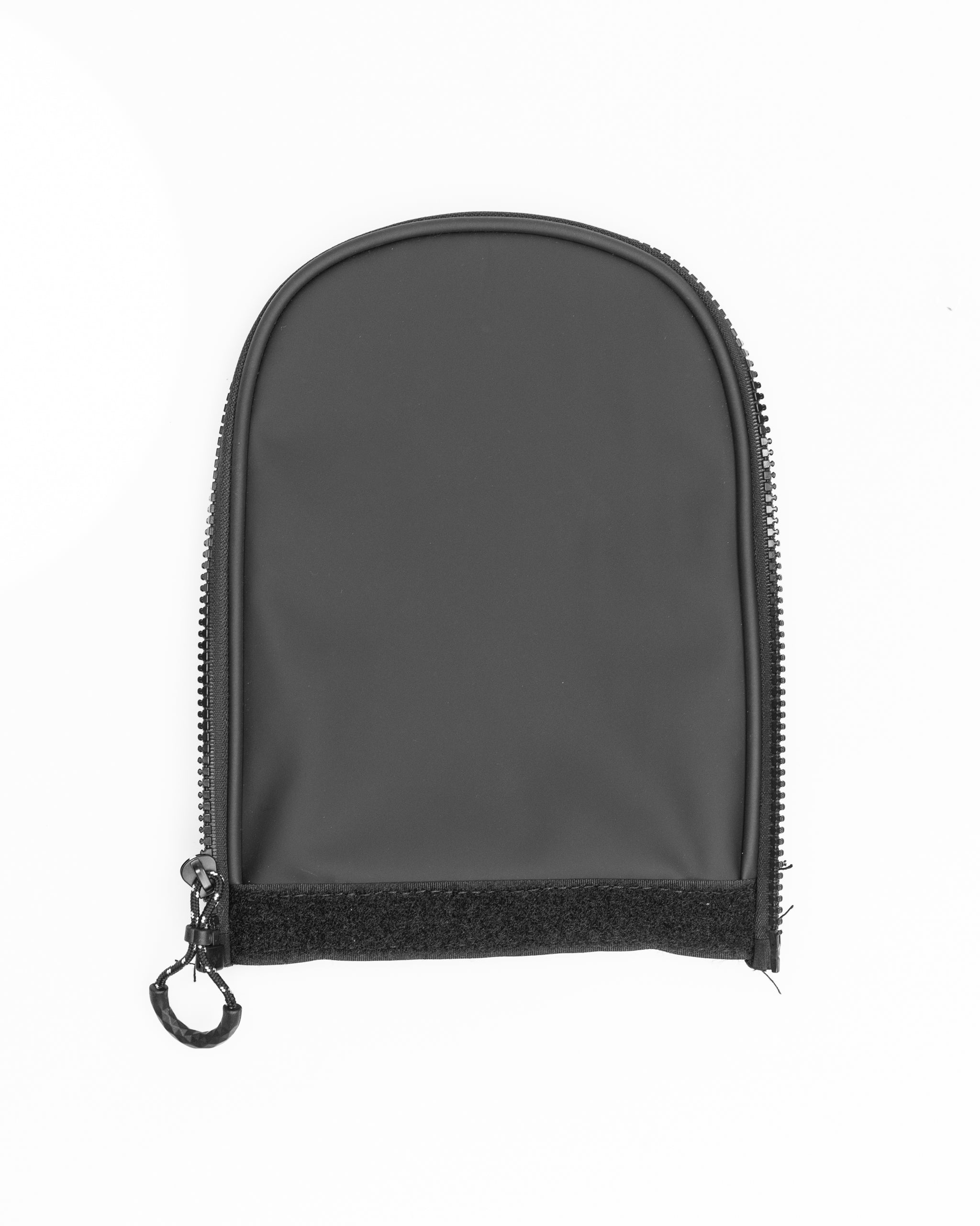 Personalized bag pocket with custom design, featuring multiple compartments and adjustable straps, ideal for organization and travel.