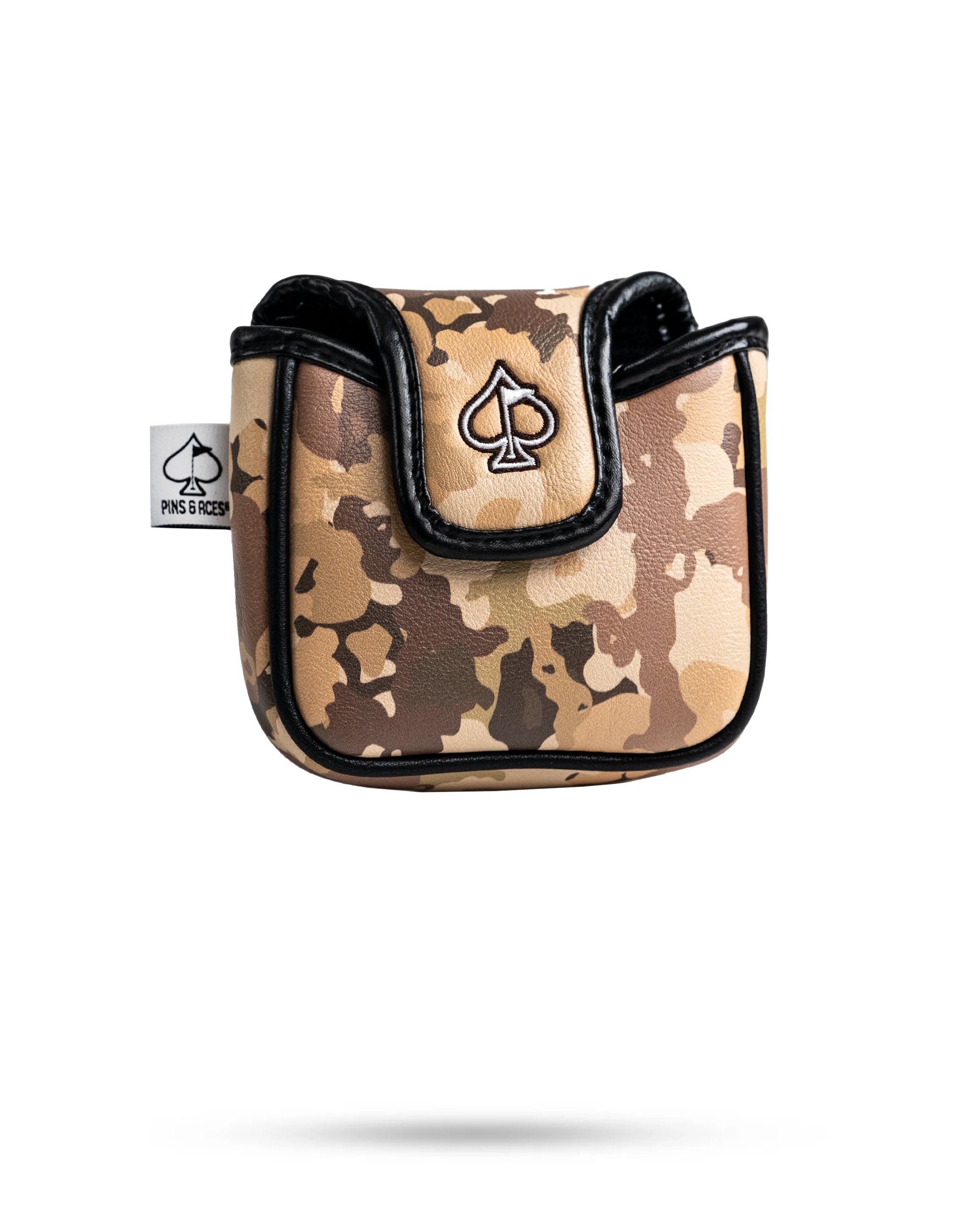 Folds of Honor 2.0 mallet putter cover featuring a patriotic design with bold colors and a durable fabric finish.