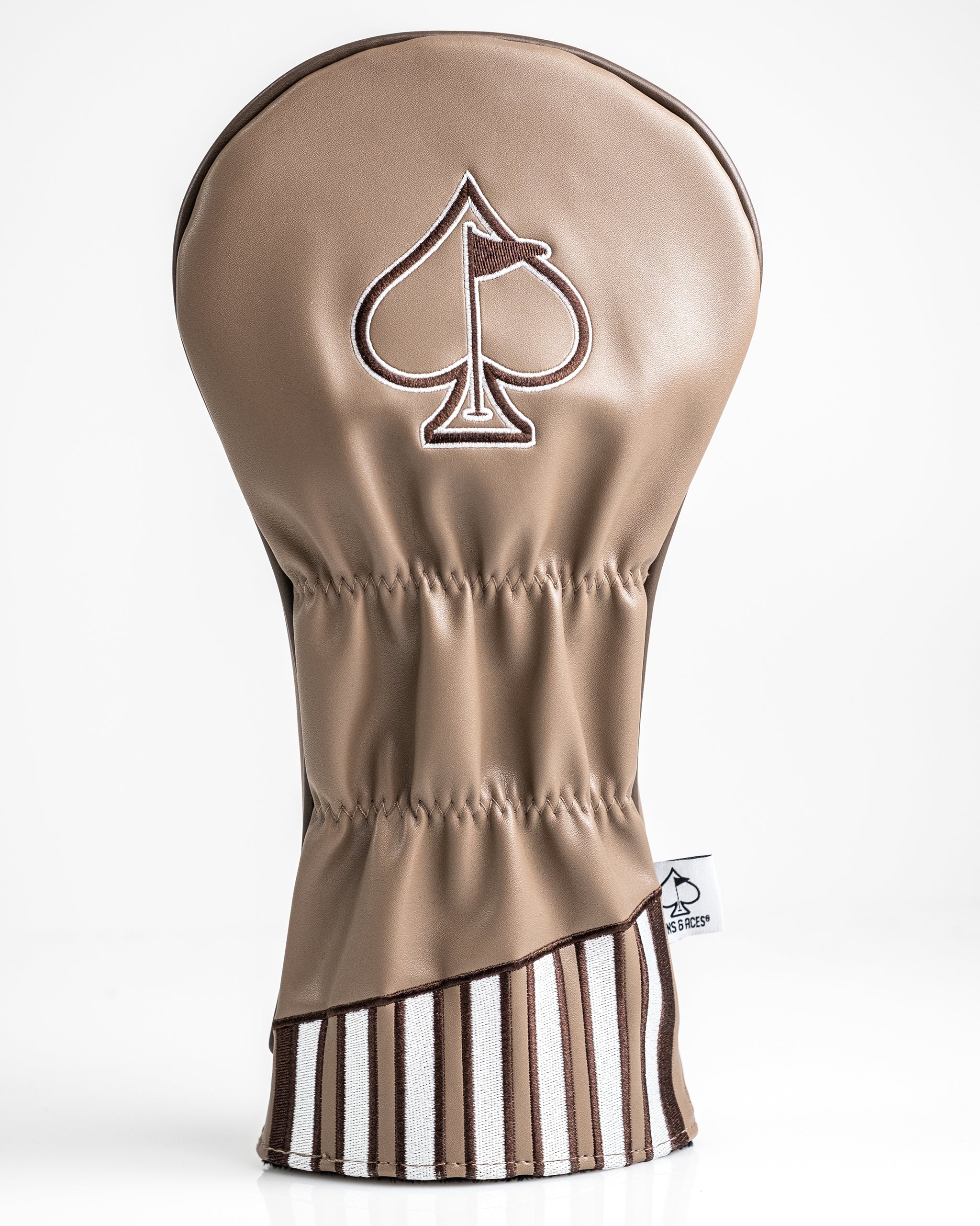 Folds of Honor 2.0 driver cover featuring a sleek design with patriotic colors and emblem, protecting golf clubs.