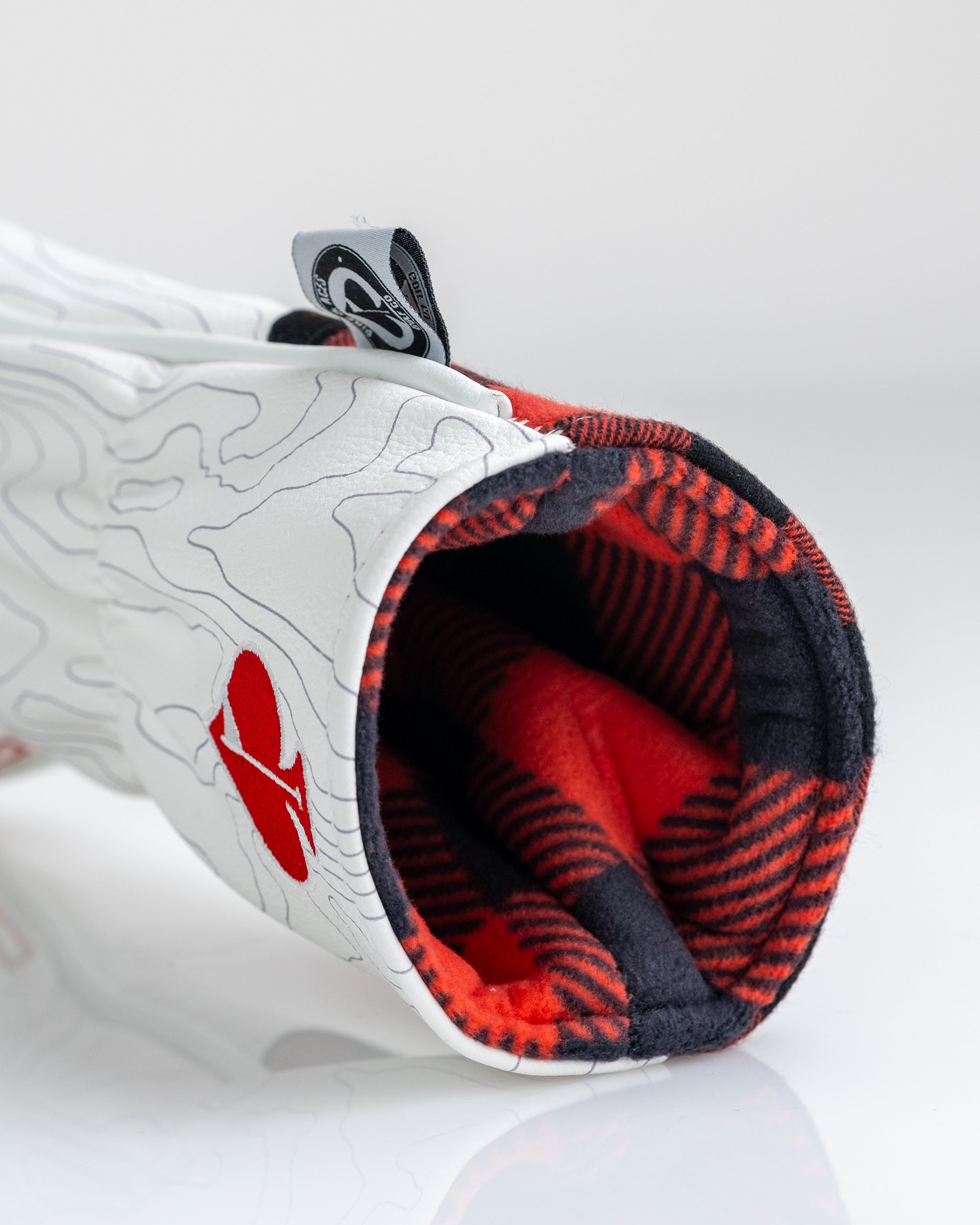 Hacker Fairway Cover featuring a sleek design with vibrant colors and a detailed logo, ideal for protecting golf clubs.