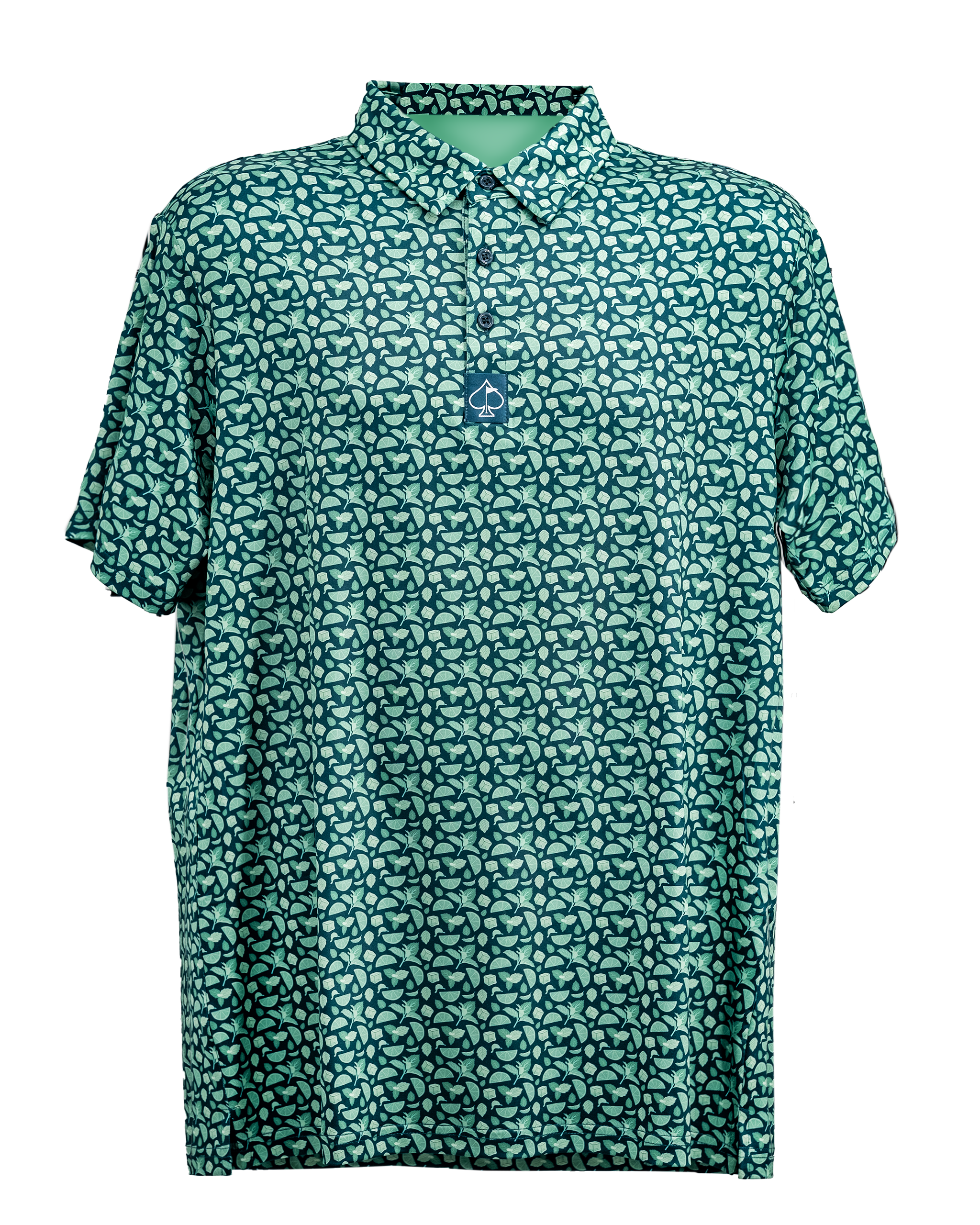 Mint Julep cocktail with fresh mint leaves and a straw in a glass, placed on a wooden surface.