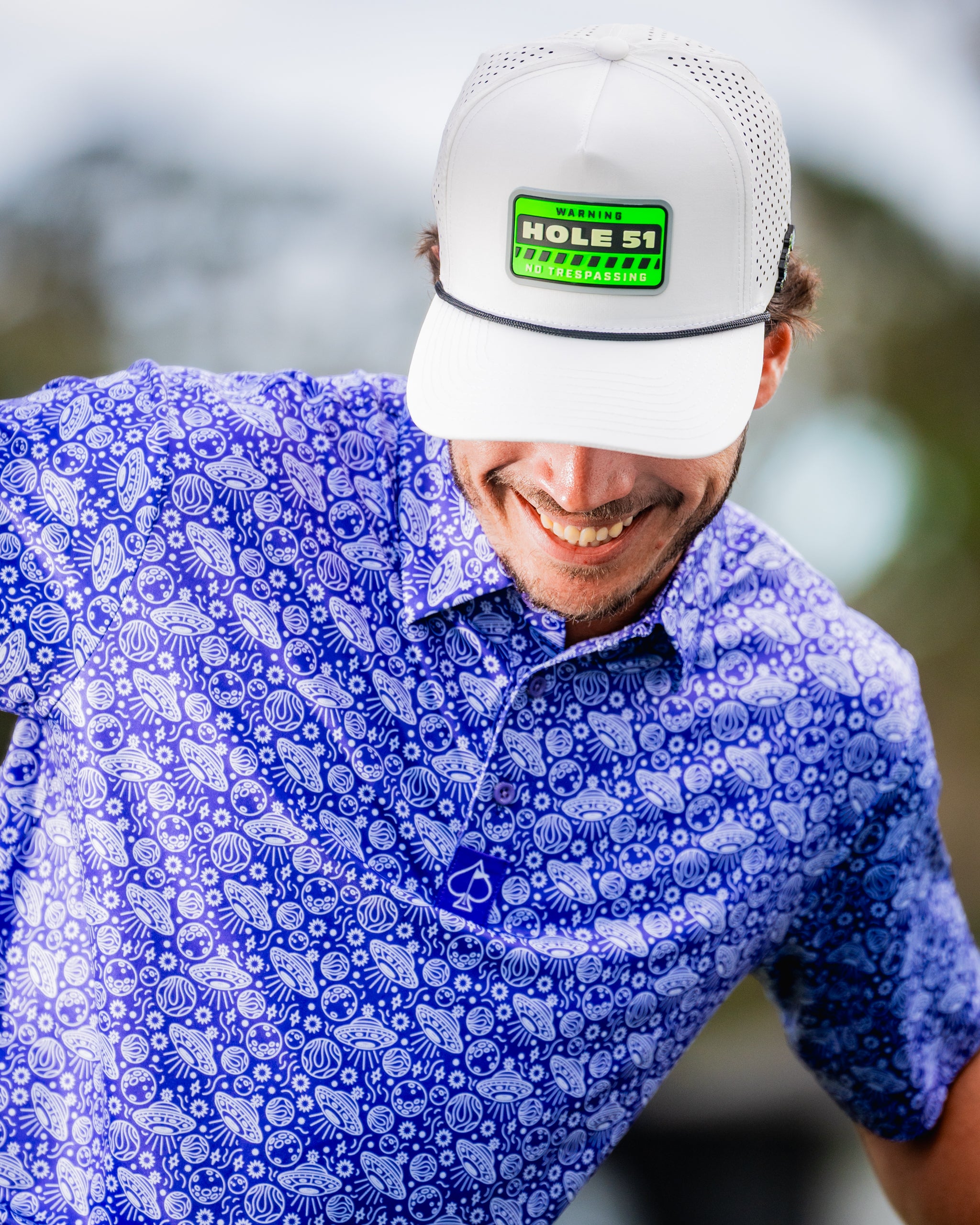 Blue HEYDUDE Indigolactic shoes with a casual design, featuring a breathable fabric upper and comfortable sole.