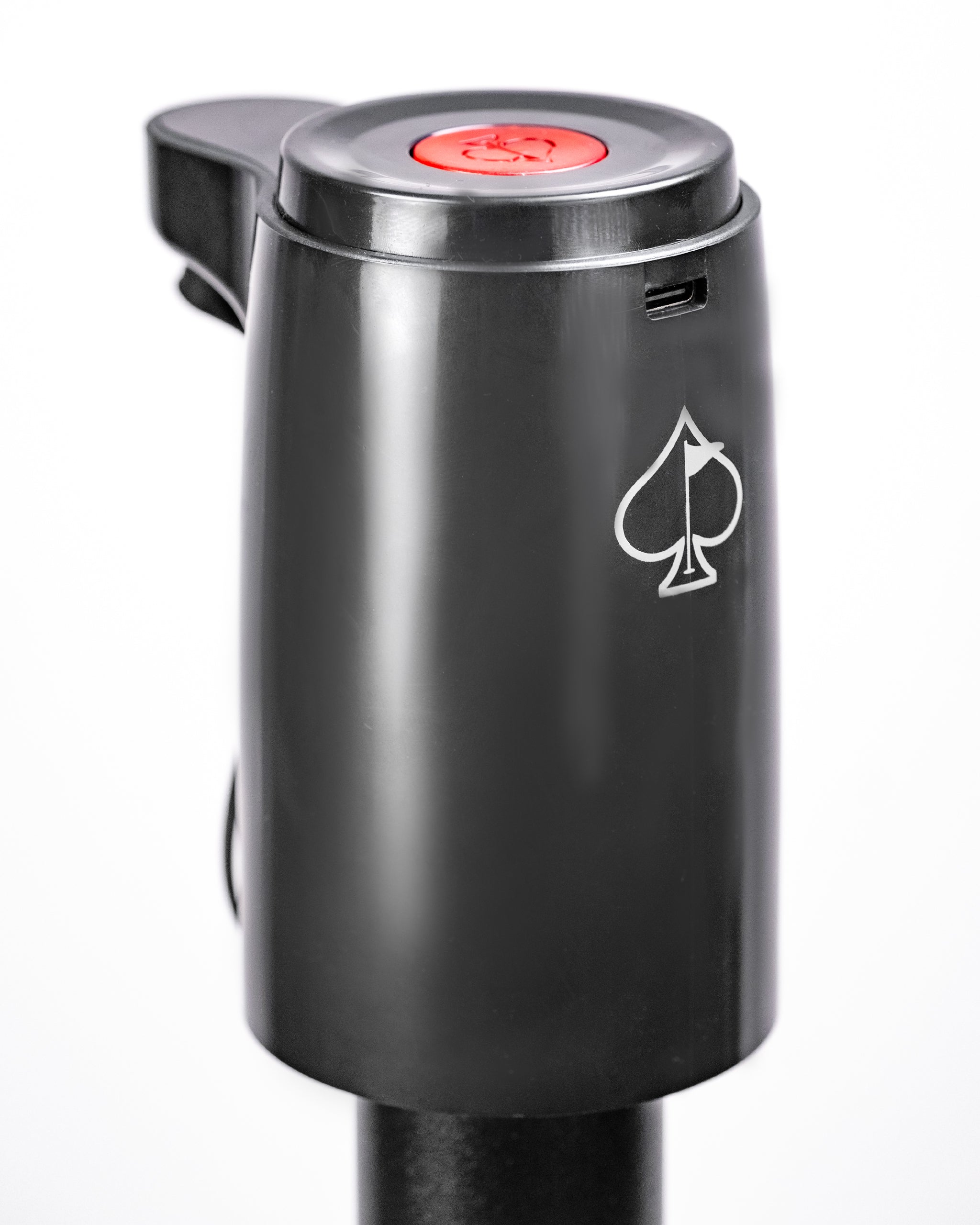 LiquorStick® 3.0 in black, featuring a sleek design and ergonomic grip for easy handling.