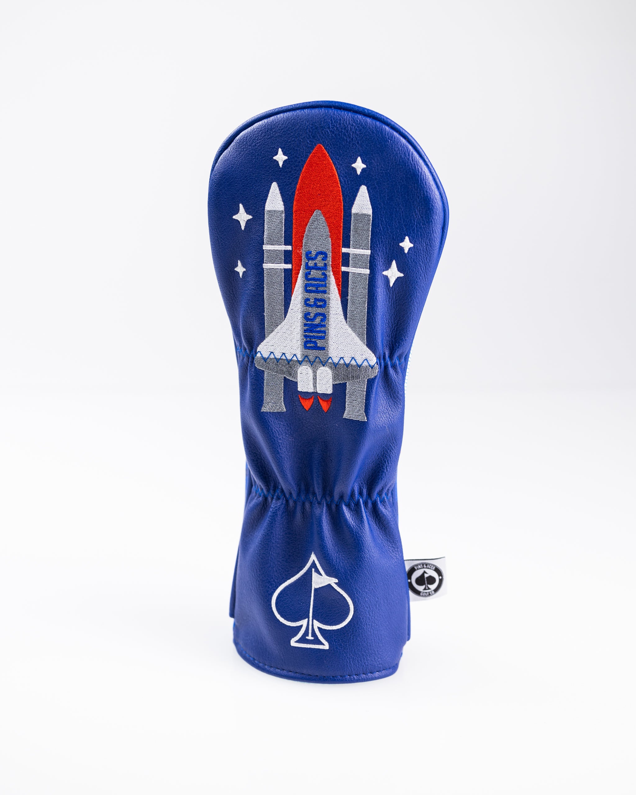 NASA Space Walk Fairway Golf Cover featuring a space-themed design with vibrant colors and the NASA logo. Ideal for golf enthusiasts and space lovers.