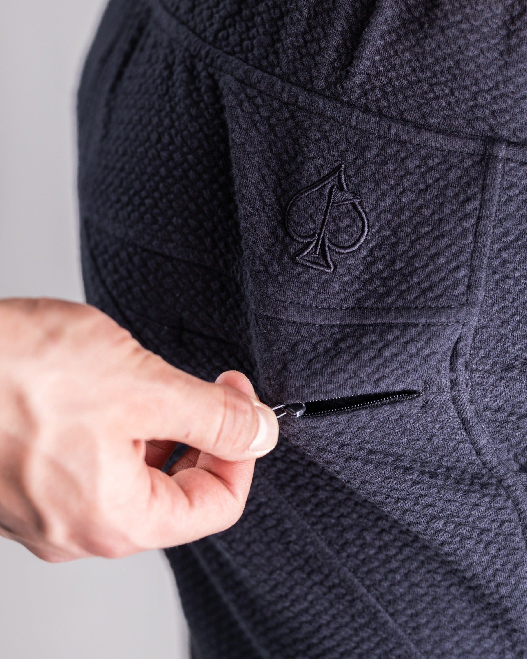 Player Preferred™ Waffleknit Jogger in Obsidian color, showcasing a comfortable and stylish design suitable for casual wear.