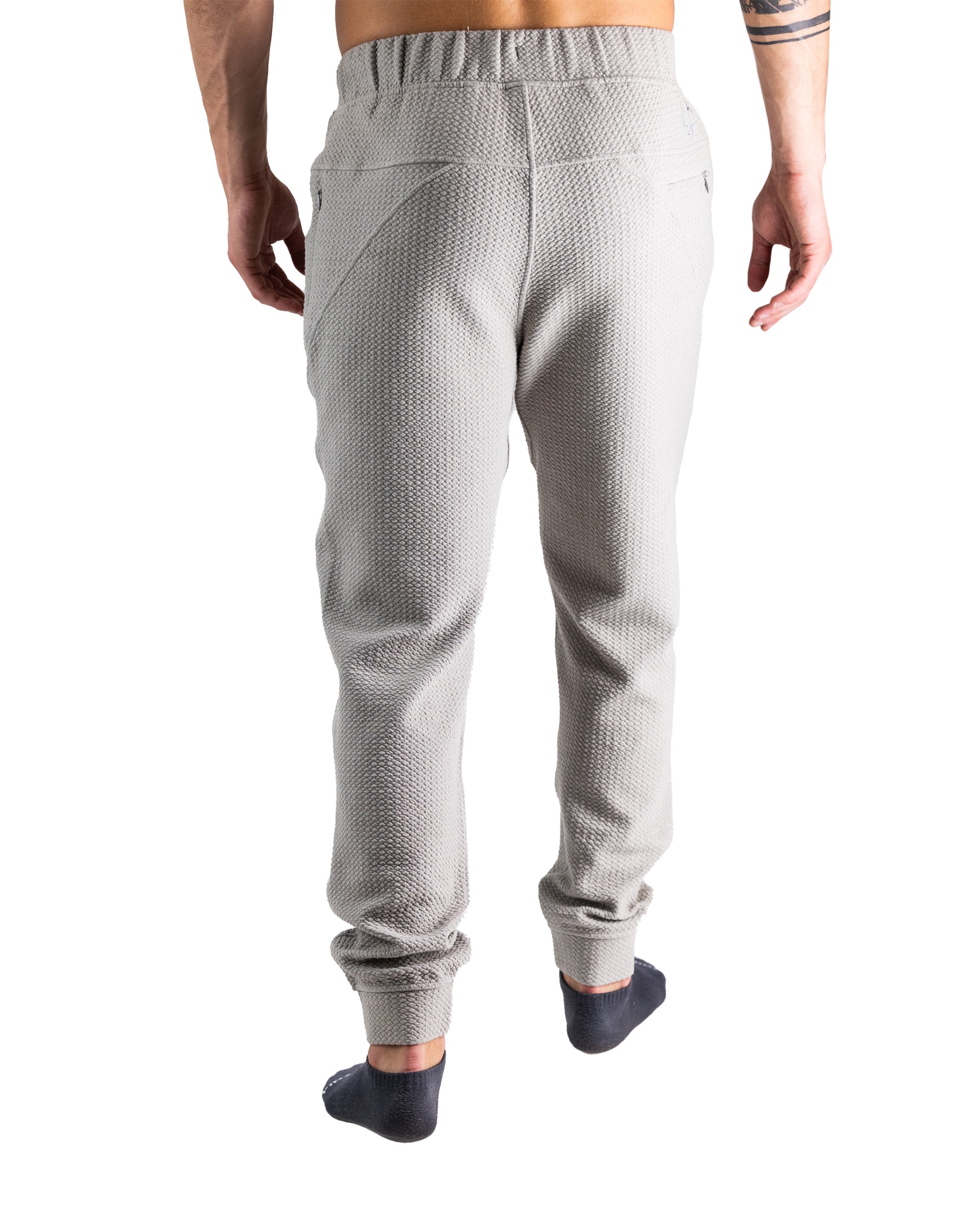 Player Preferred™ Waffleknit Jogger in Slate, showcasing a stylish and comfortable design with a textured fabric.