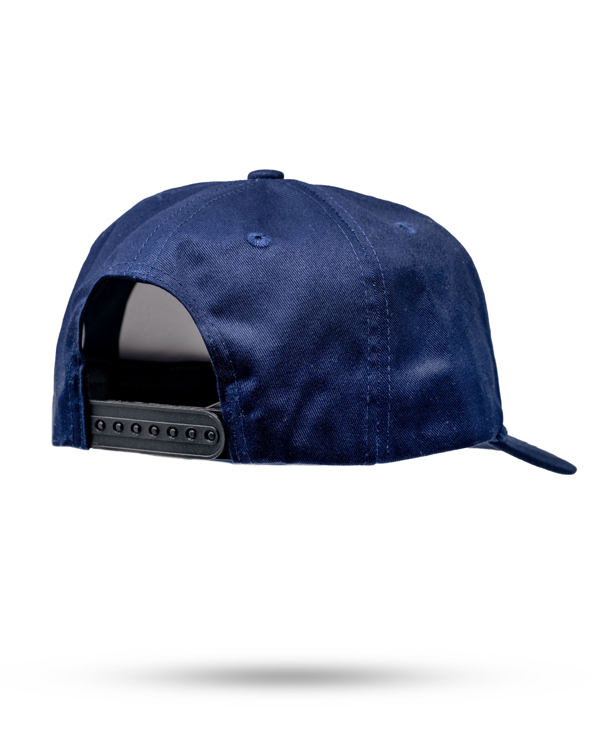 Navy Heritage Rope Hat featuring a classic design with a snapback closure and a stylish rope detail along the brim.