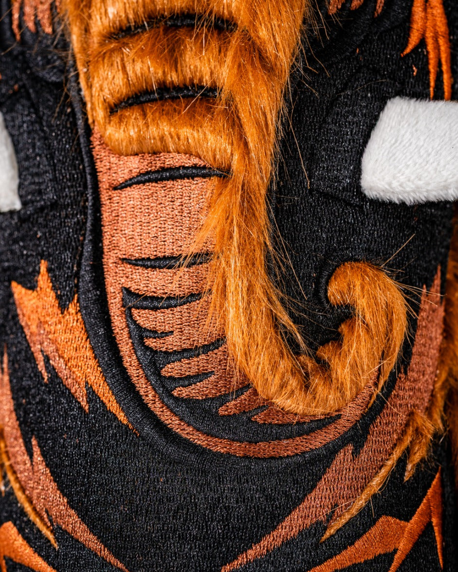Woolly Mammoth driver cover featuring detailed fur texture and vibrant colors, perfect for unique golf style on the course.
