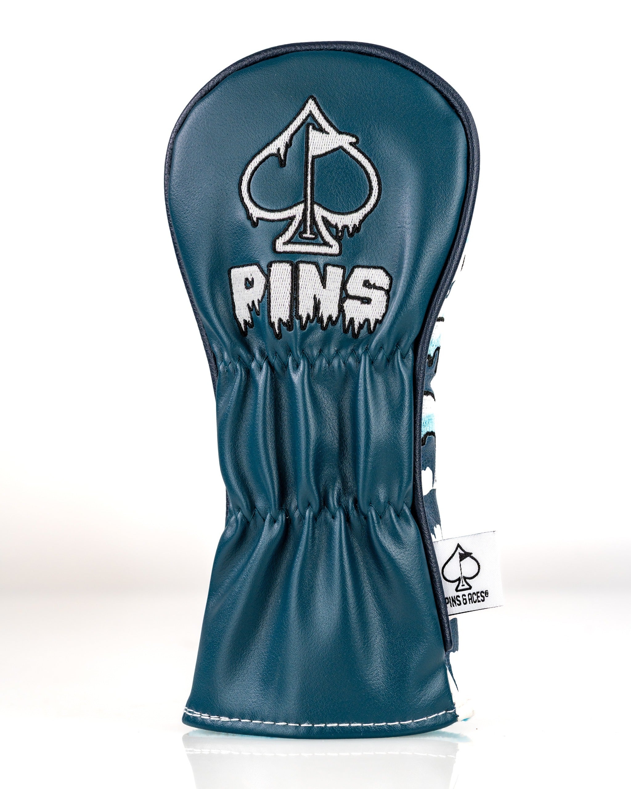 Bold snowman hybrid golf club cover featuring a unique design and durable material, perfect for stylish protection on the course.