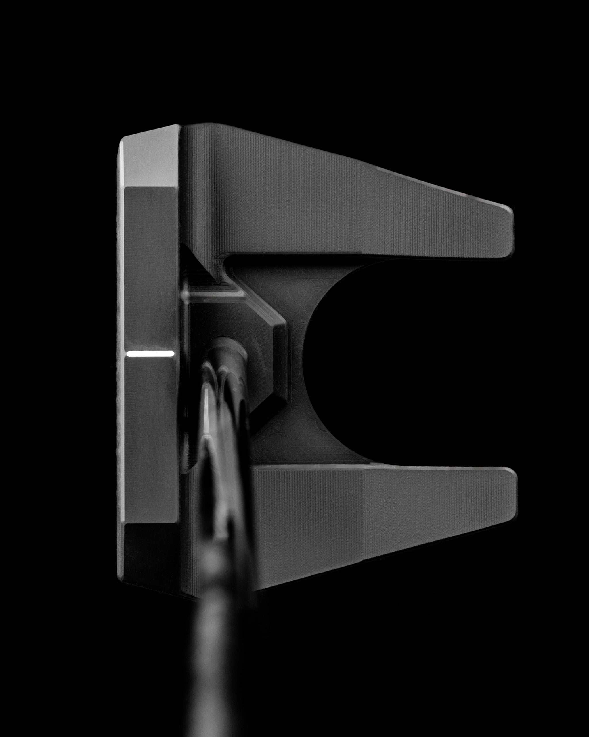 E-T01 Zero Torque mallet putter by Edel Golf, showcasing its sleek design and precision engineering for optimal performance.