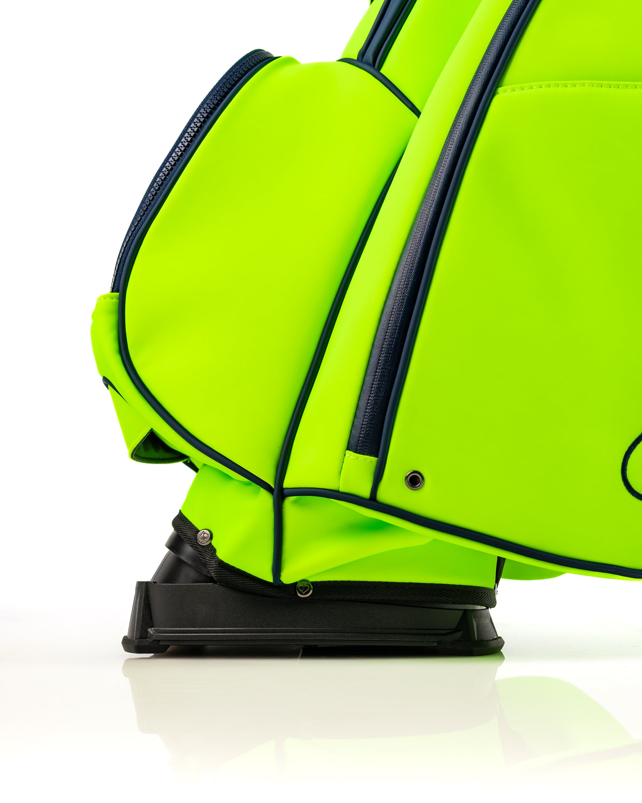 Bright electric tide golf bag featuring a sleek design and sturdy base, perfect for golfers seeking style and functionality.