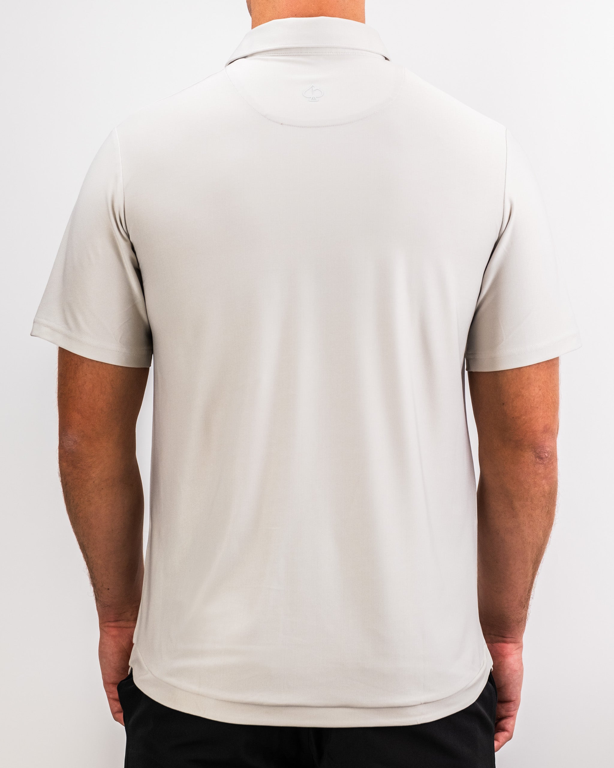 Player Preferred™ Polo in Spade Fade Light, featuring a gradient design with shades of light blue and white, ideal for casual or athletic wear.