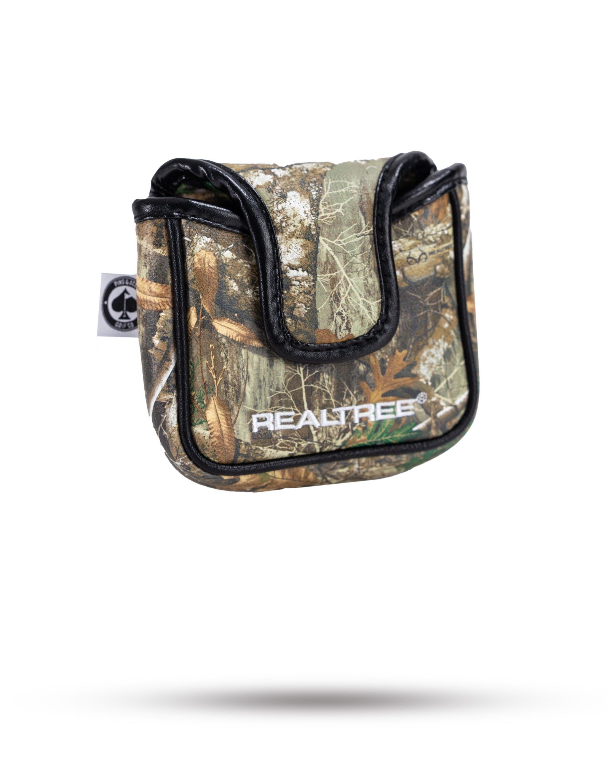 Realtree camo mallet cover featuring a durable design and secure fit.