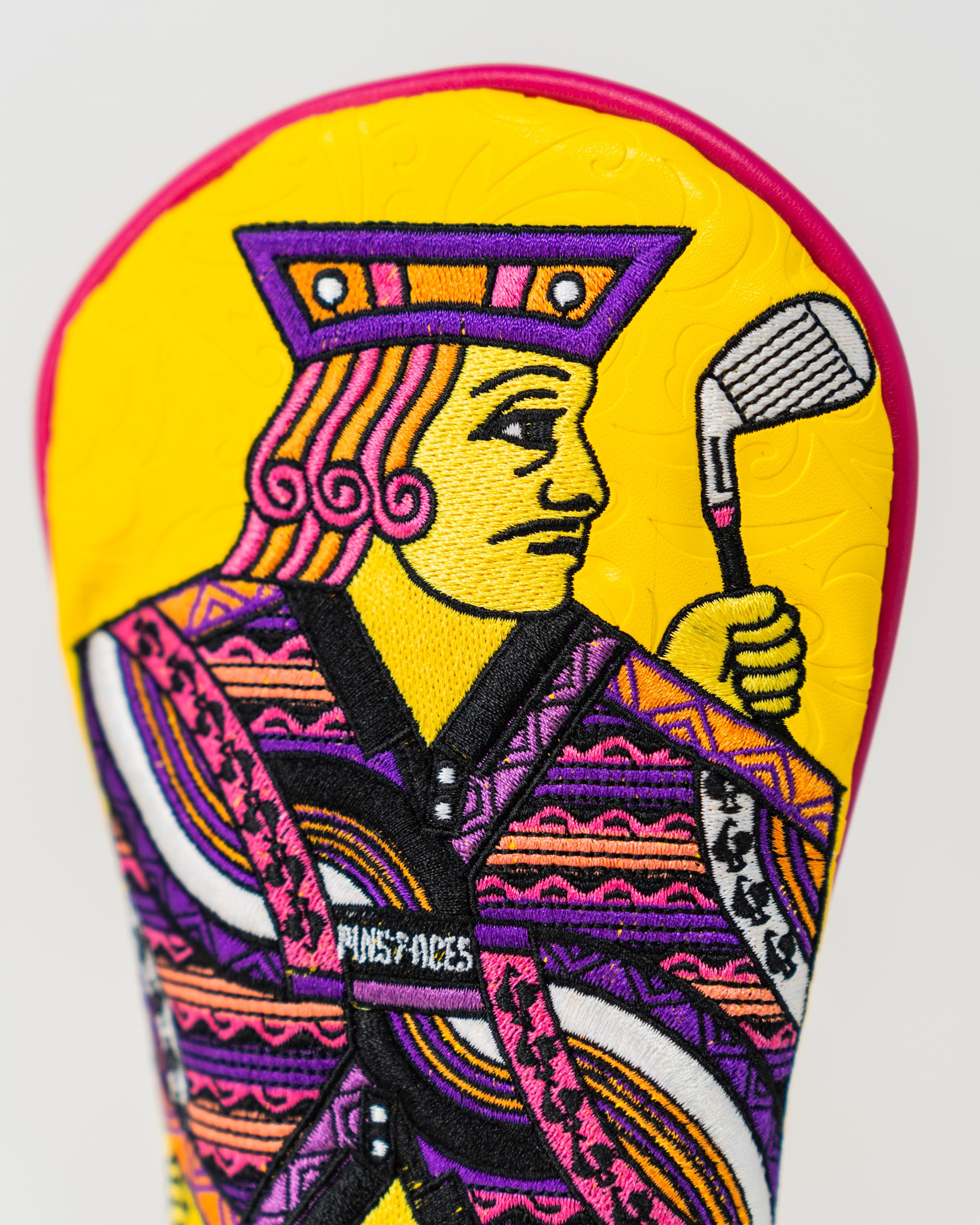 Pink Lemonade Jack of Spades Hybrid cover featuring vibrant neon colors and playful design elements.