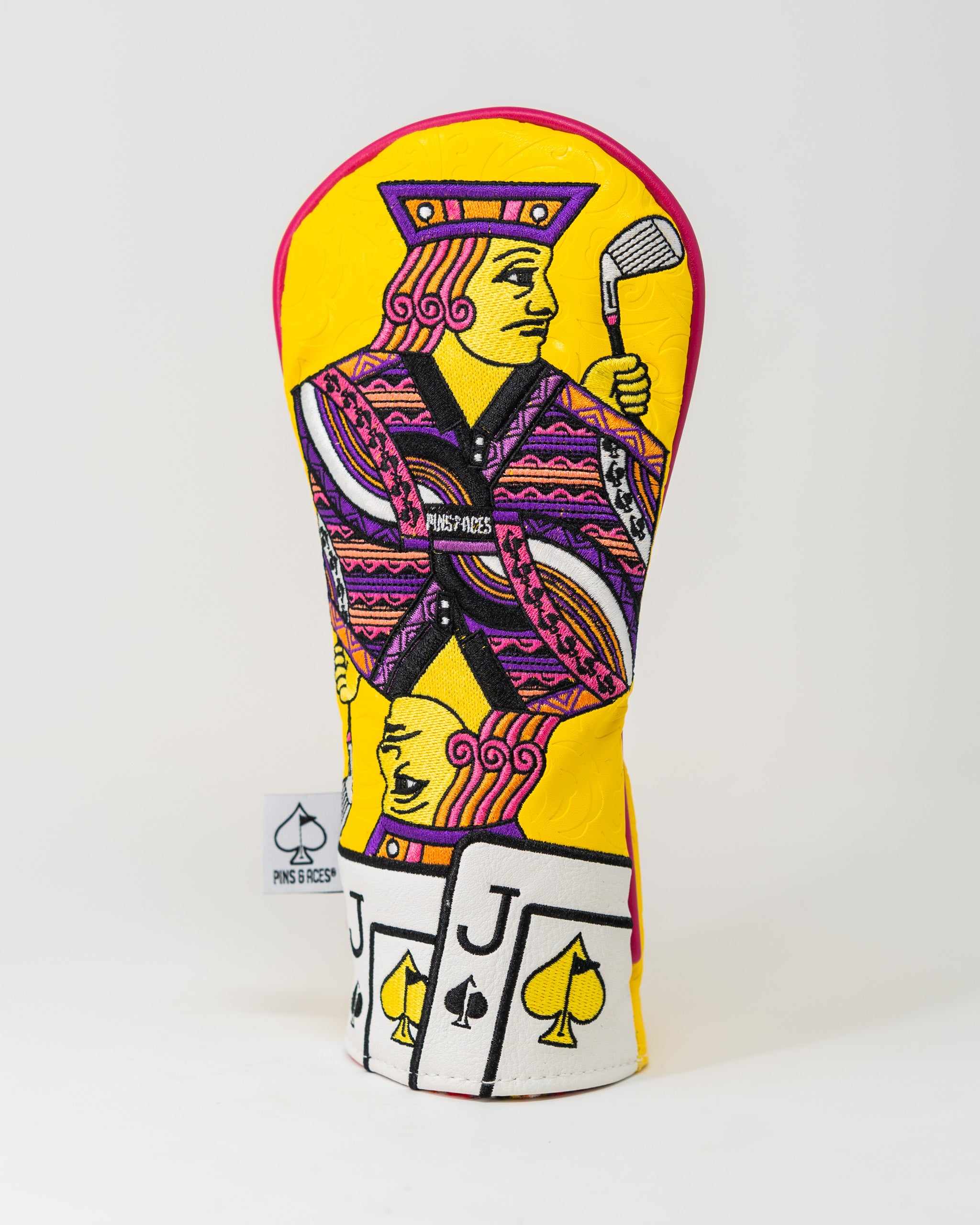 Pink Lemonade - Jack of Spades Hybrid Cover featuring vibrant pink and yellow colors with a playful design.
