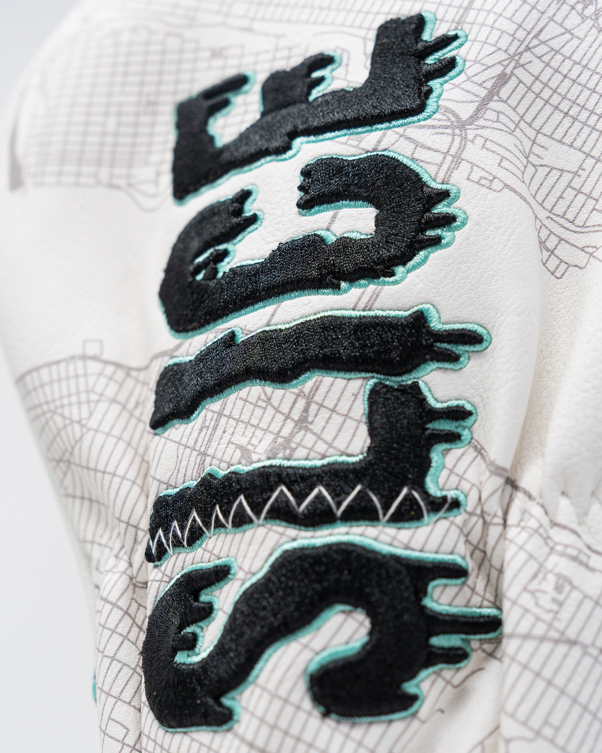 Shady Slice Fairway Cover featuring a stylish, lightweight design with a vibrant pattern, ideal for protecting golf clubs while on the course.