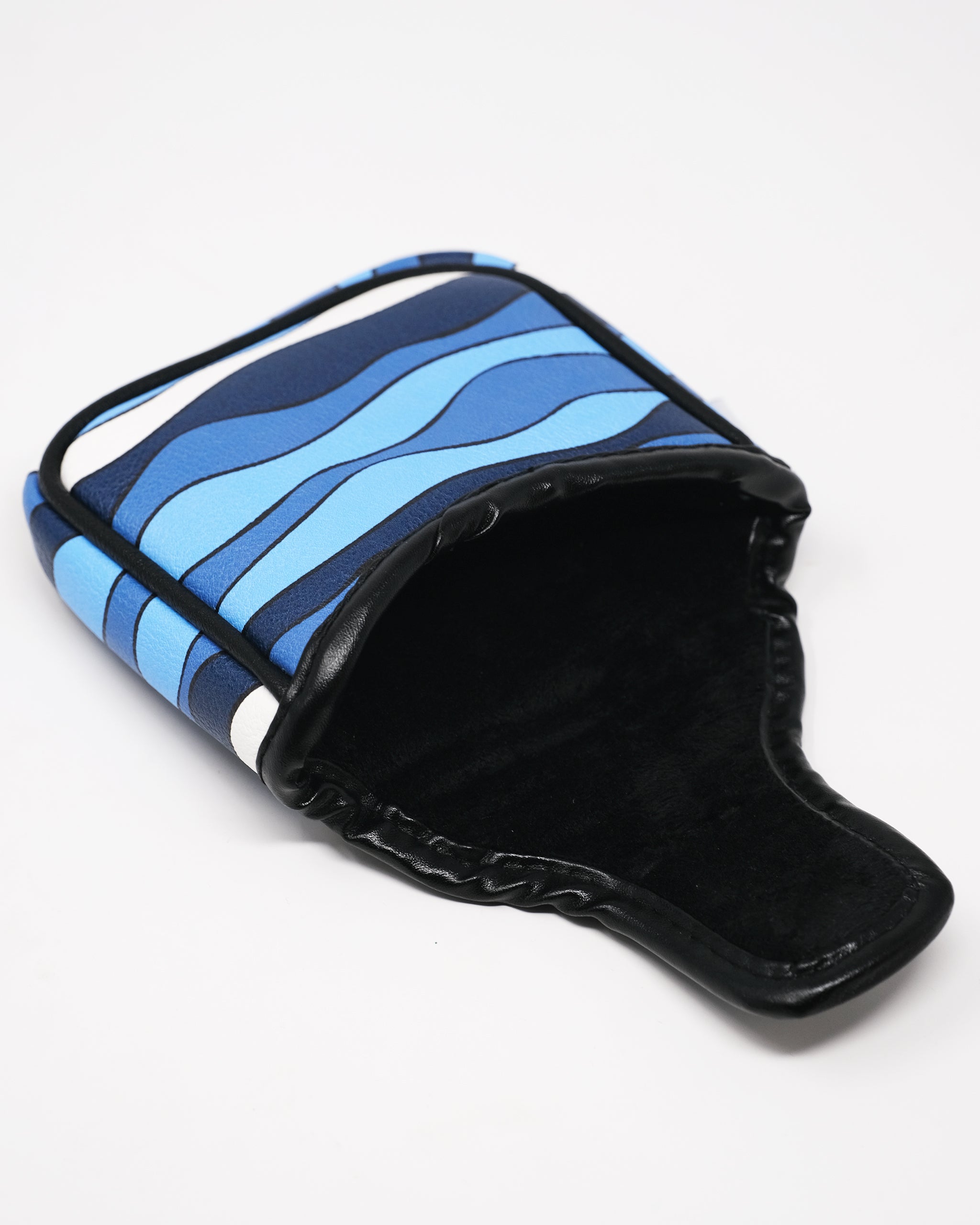 Shark Attack mallet cover featuring a playful shark design, ideal for protecting golf putters.