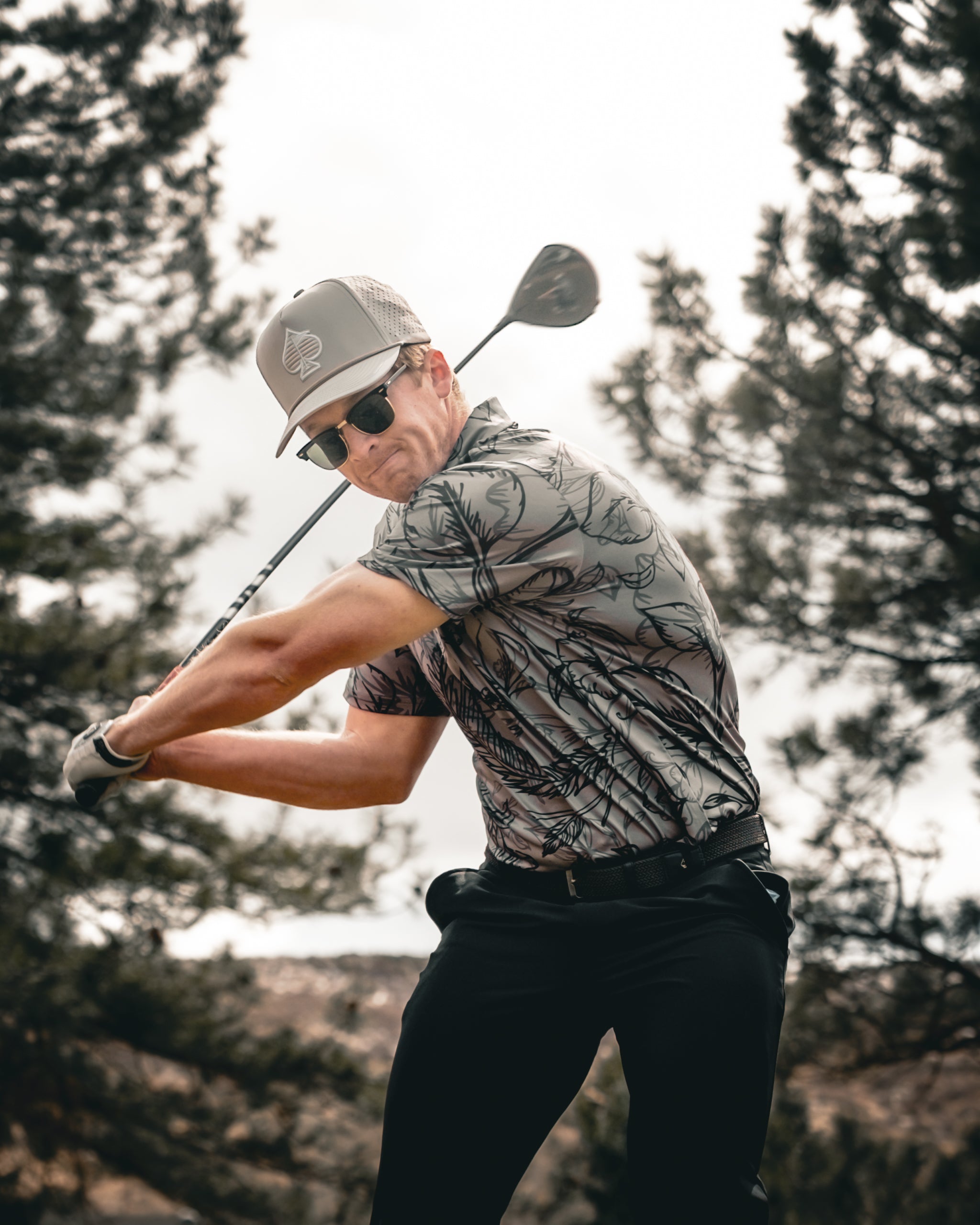 "Stylish Cabo Midnight bag displayed in a lifestyle setting, featuring a sleek design and rich dark color."