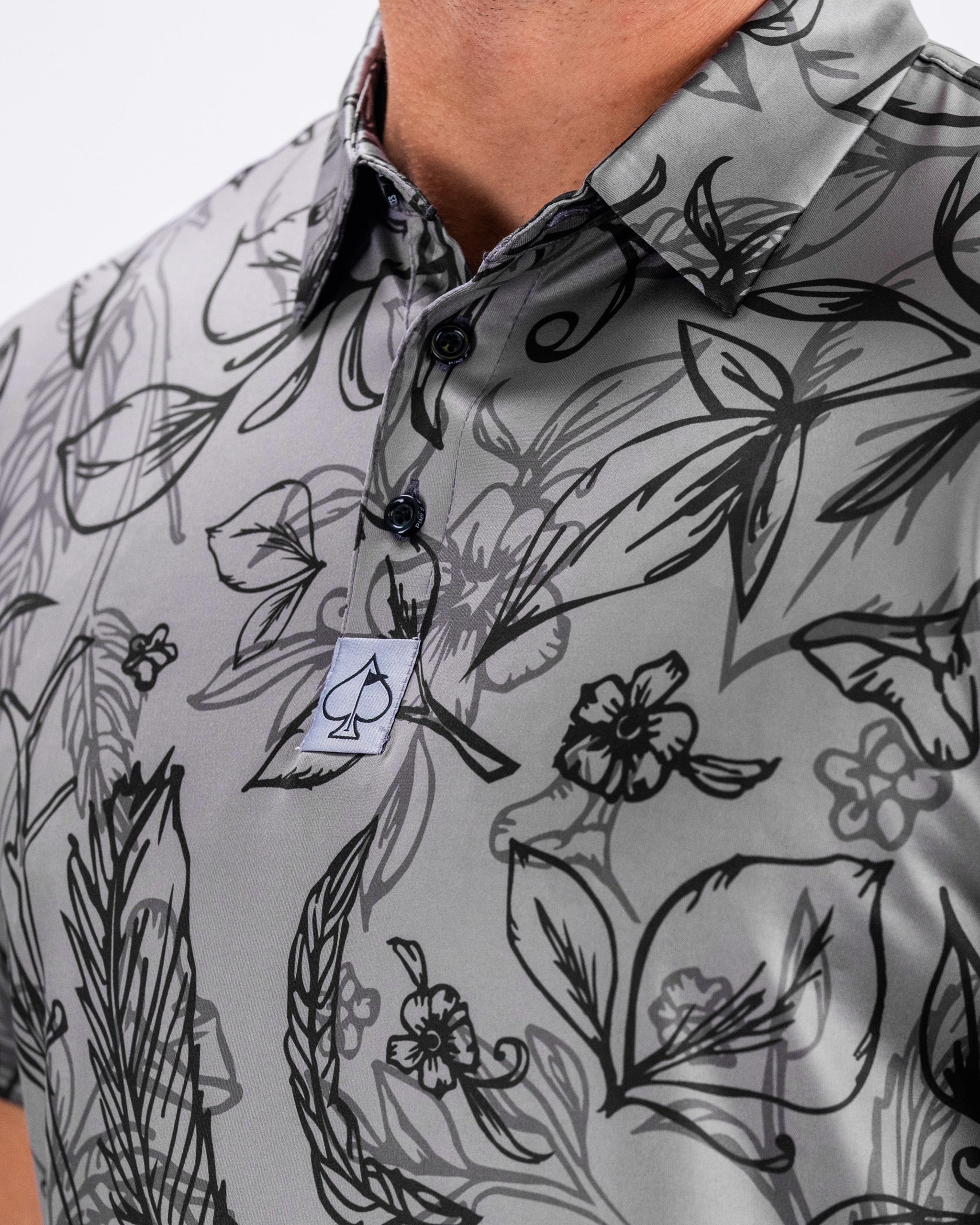 Cabo Midnight product image featuring a stylish dark blue beach cover-up with intricate patterns and a relaxed fit.