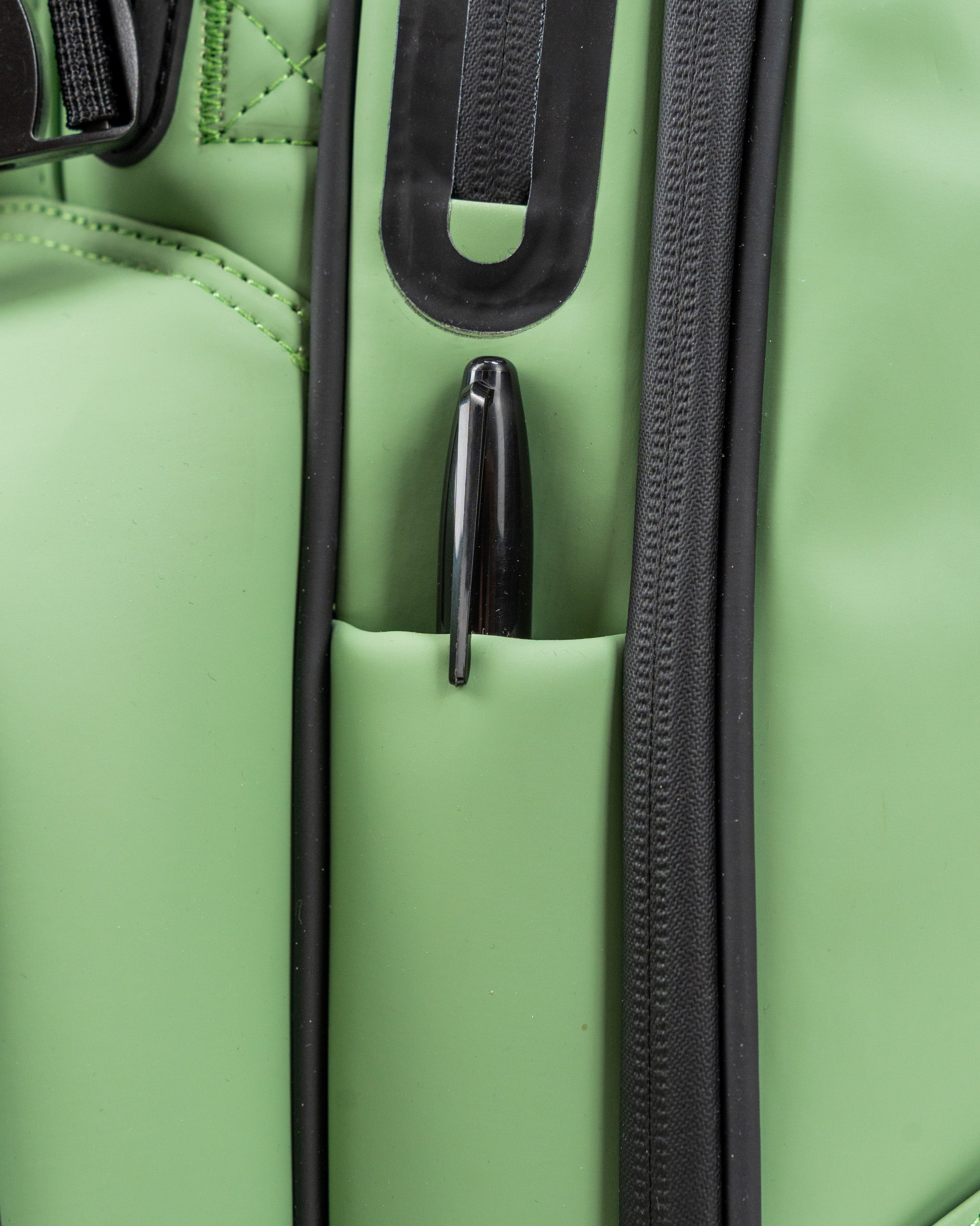 Player Preferred™ Golf Bag in Sage color, featuring multiple pockets, adjustable straps, and a sleek design.
