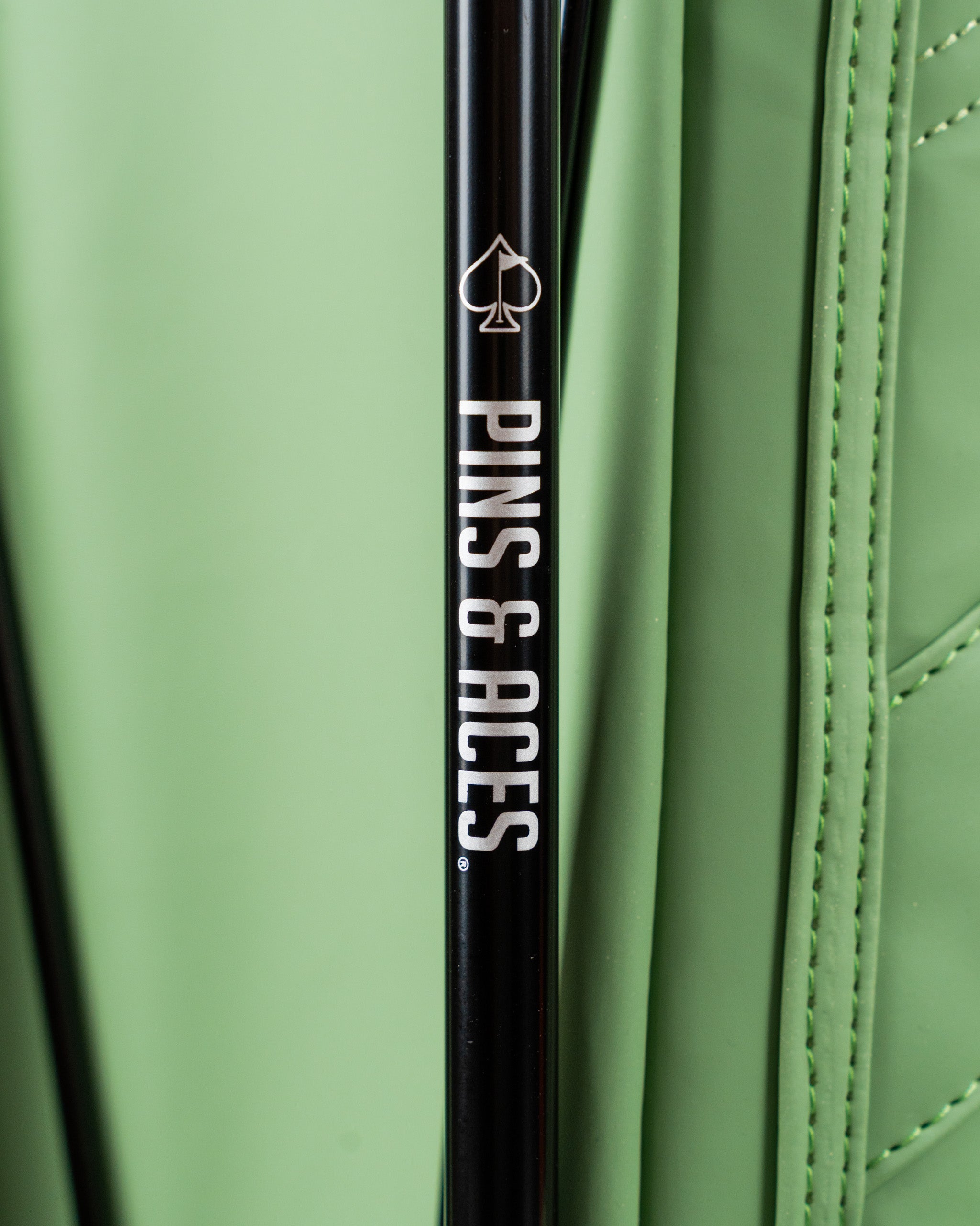 Player Preferred™ Golf Bag in Sage color, showcasing a sleek design with multiple pockets and a comfortable shoulder strap.