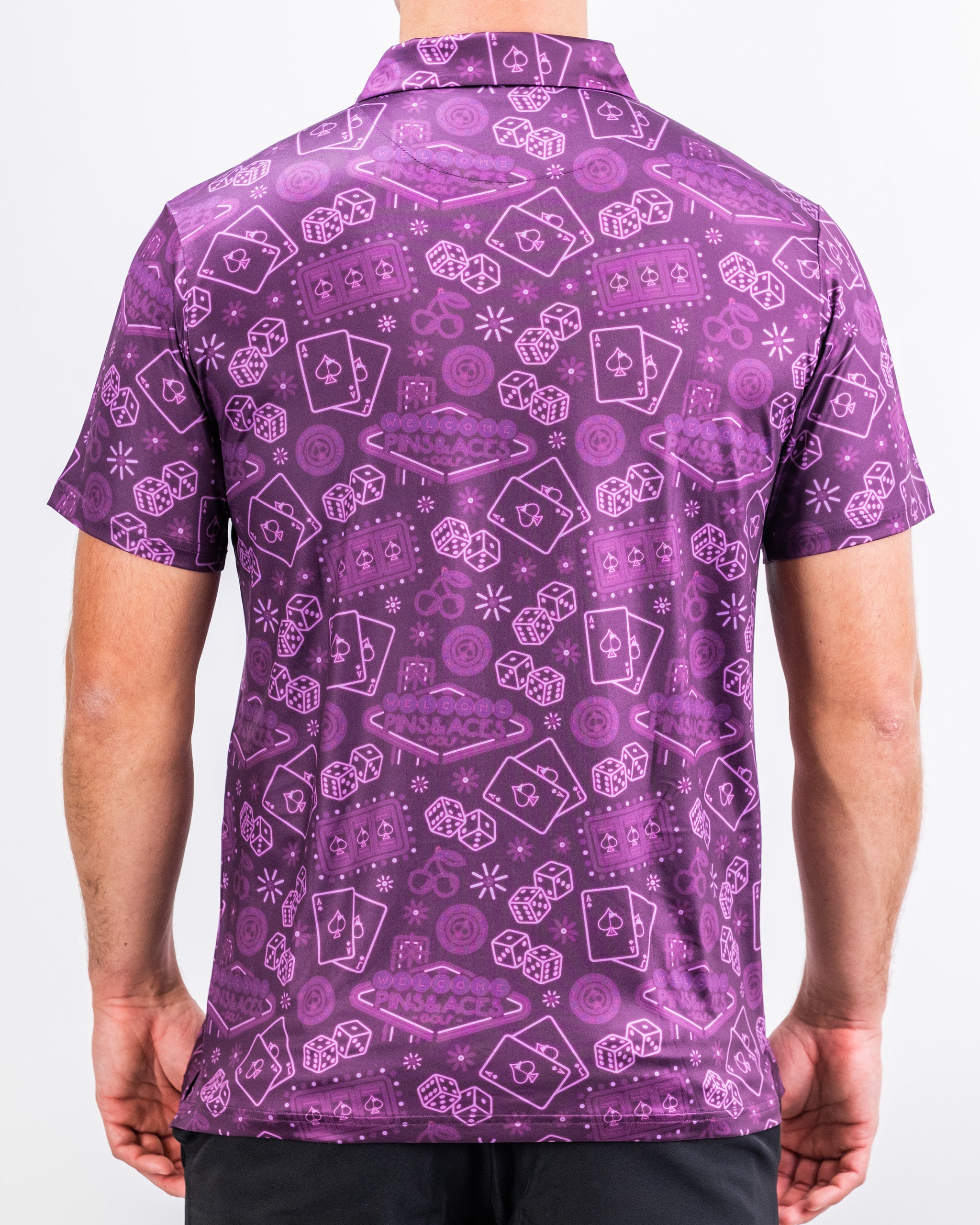 Men's Big Ace Purple sneaker with a sleek design and contrasting accents.