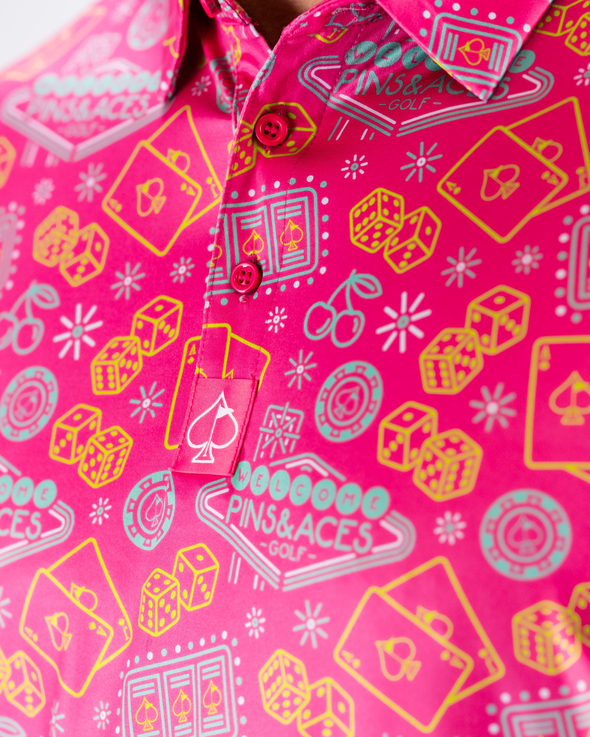 Big Ace Fuchsia men's sneaker with a vibrant pink color and stylish design.