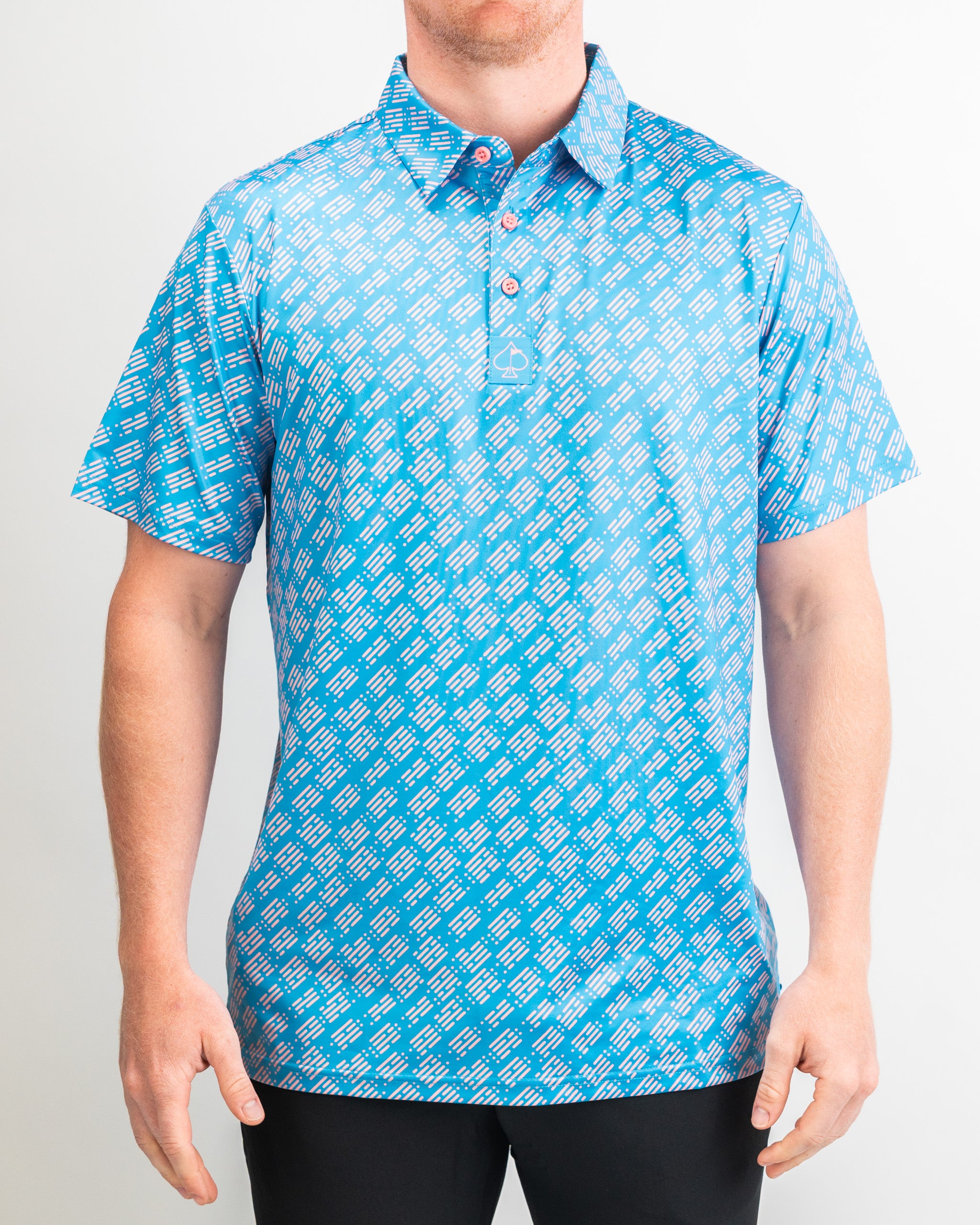 Skyline Dash Blue men's running shoes with a sleek design and vibrant blue color.