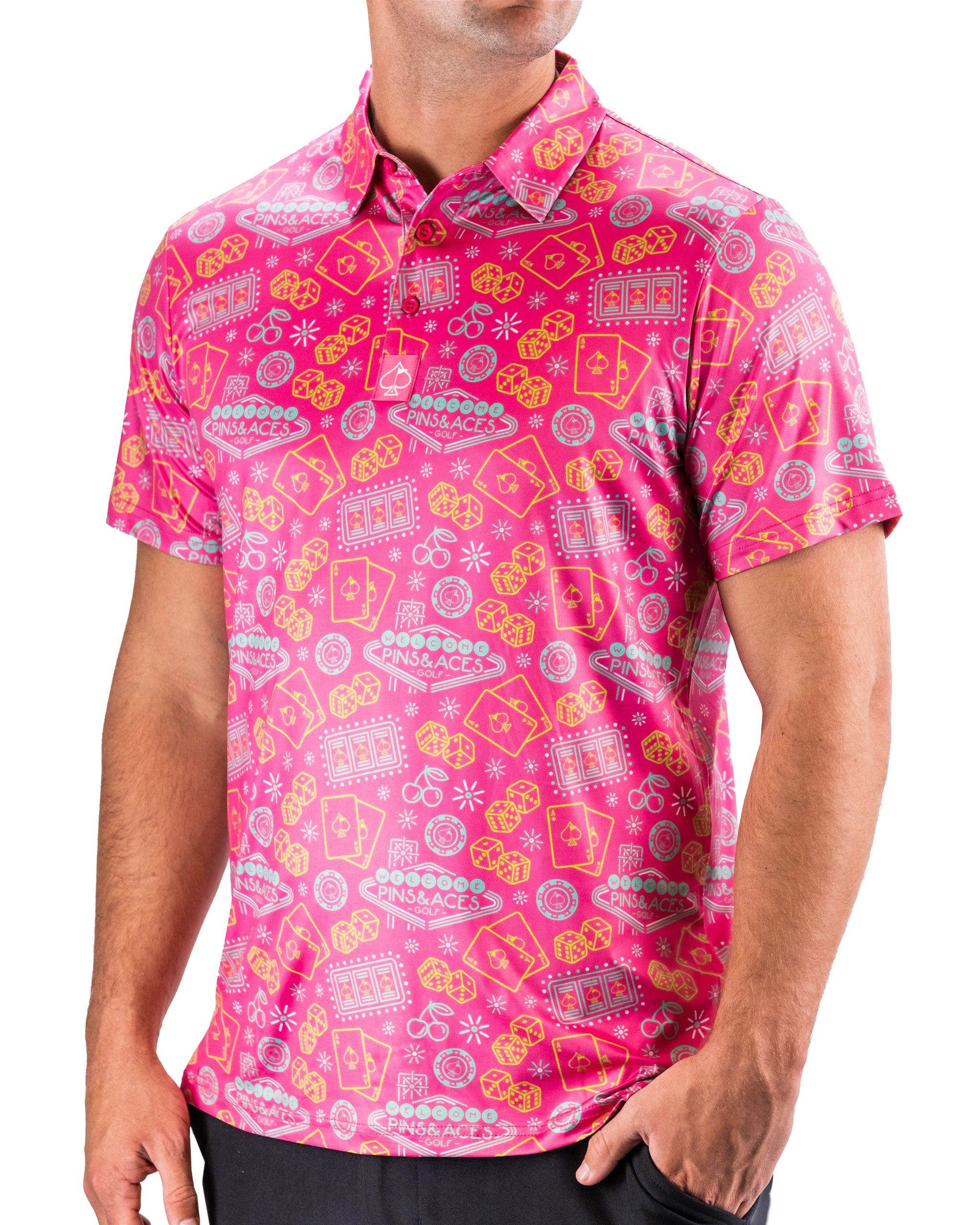 Big Ace Fuchsia sneaker displayed on a wooden surface, featuring a vibrant fuchsia color and sleek design.