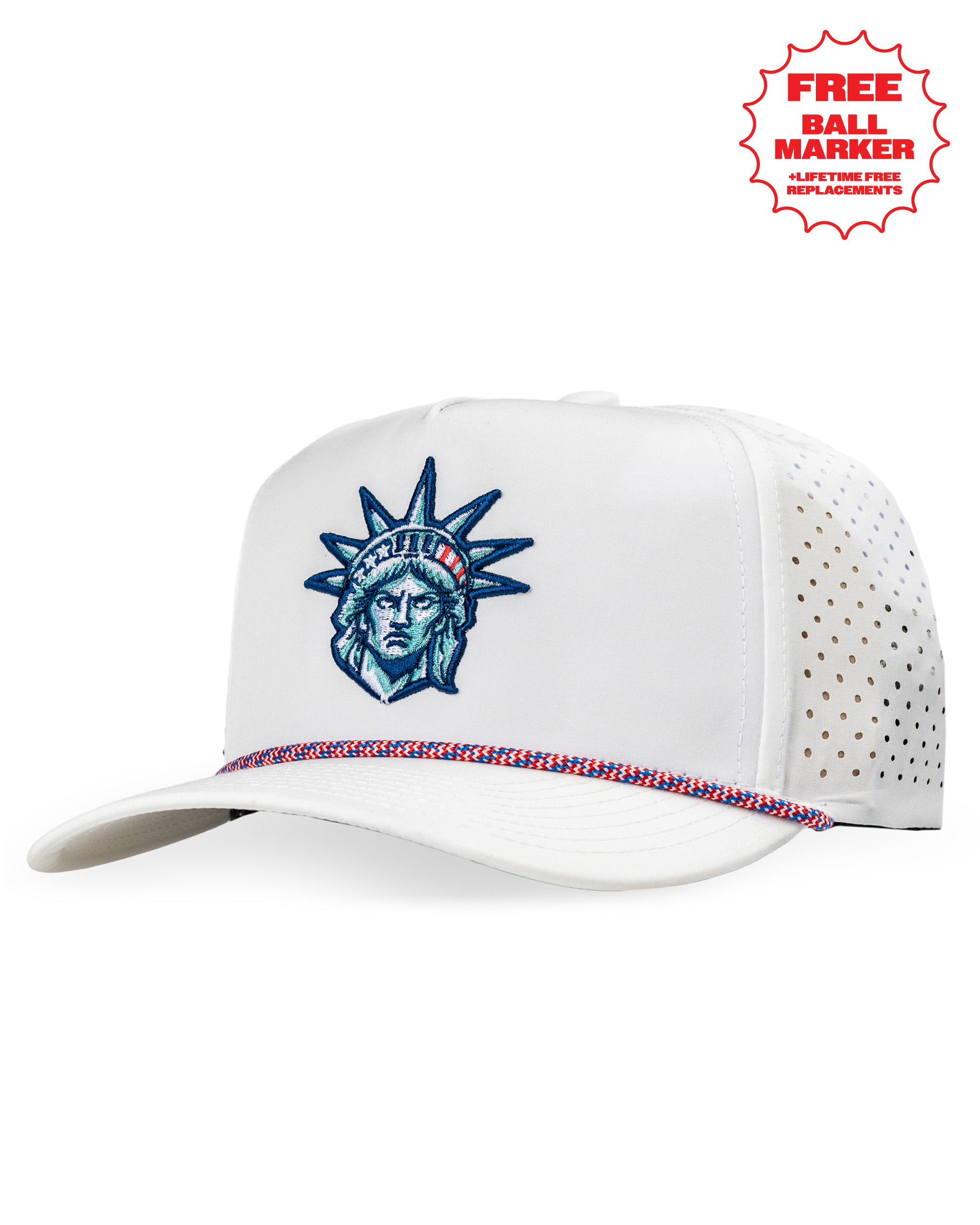 Perforated Rope Hat - Statue of Liberty