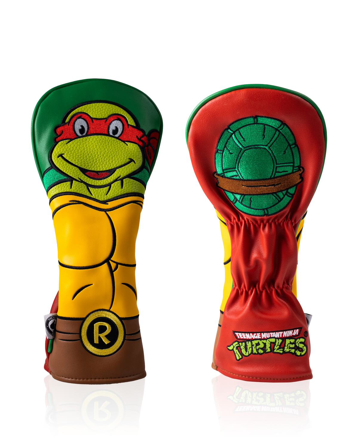 TMNT Raphael fairway cover featuring vibrant colors and character design, perfect for adding style to your golf game.