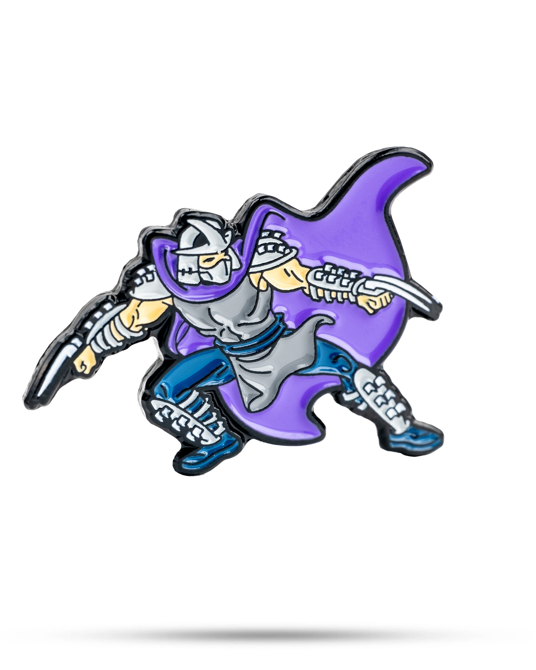 TMNT Shredder ball marker featuring a detailed design of the classic villain from Teenage Mutant Ninja Turtles.