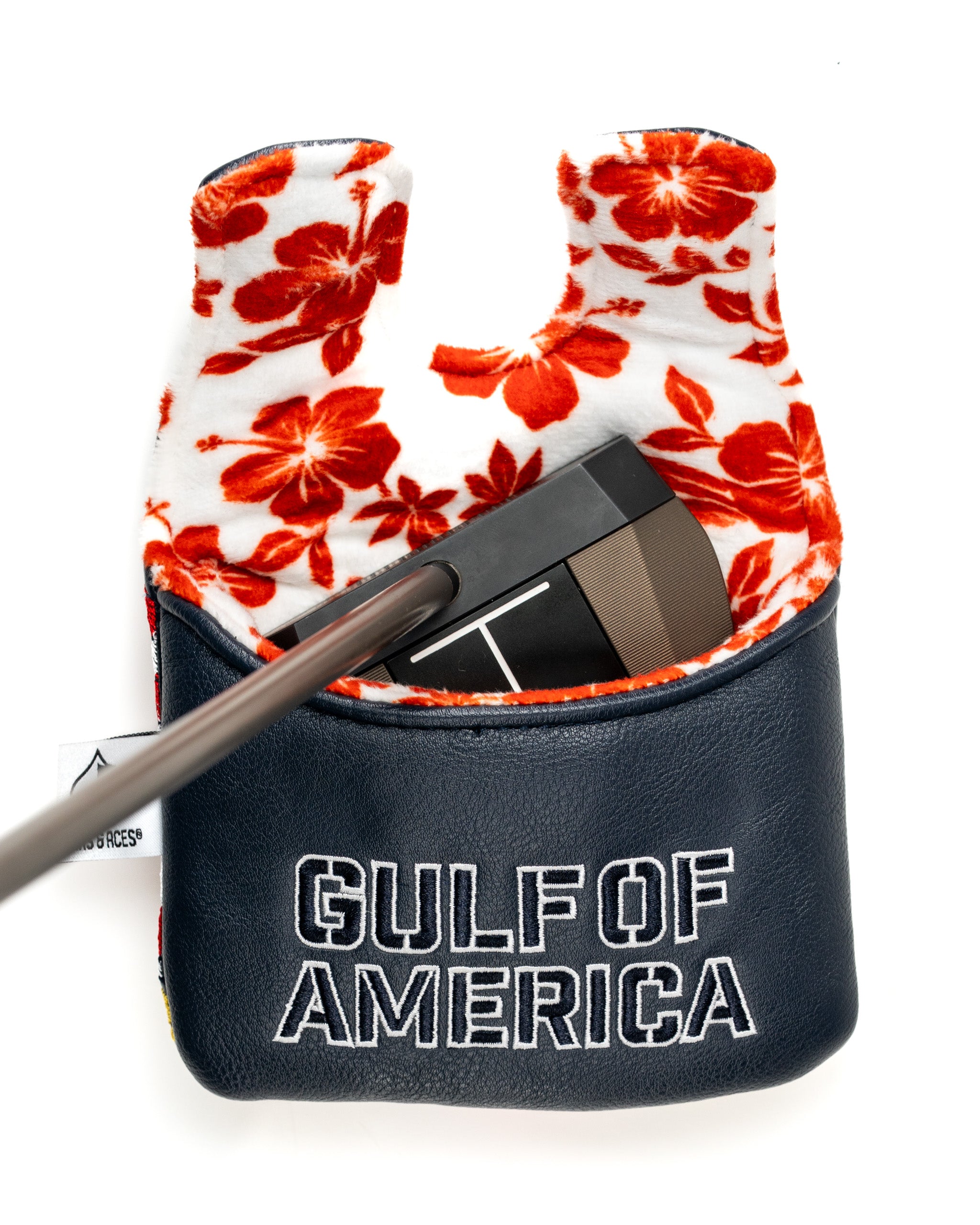 Trump - Gulf of America - Center Shaft Mallet Putter Cover