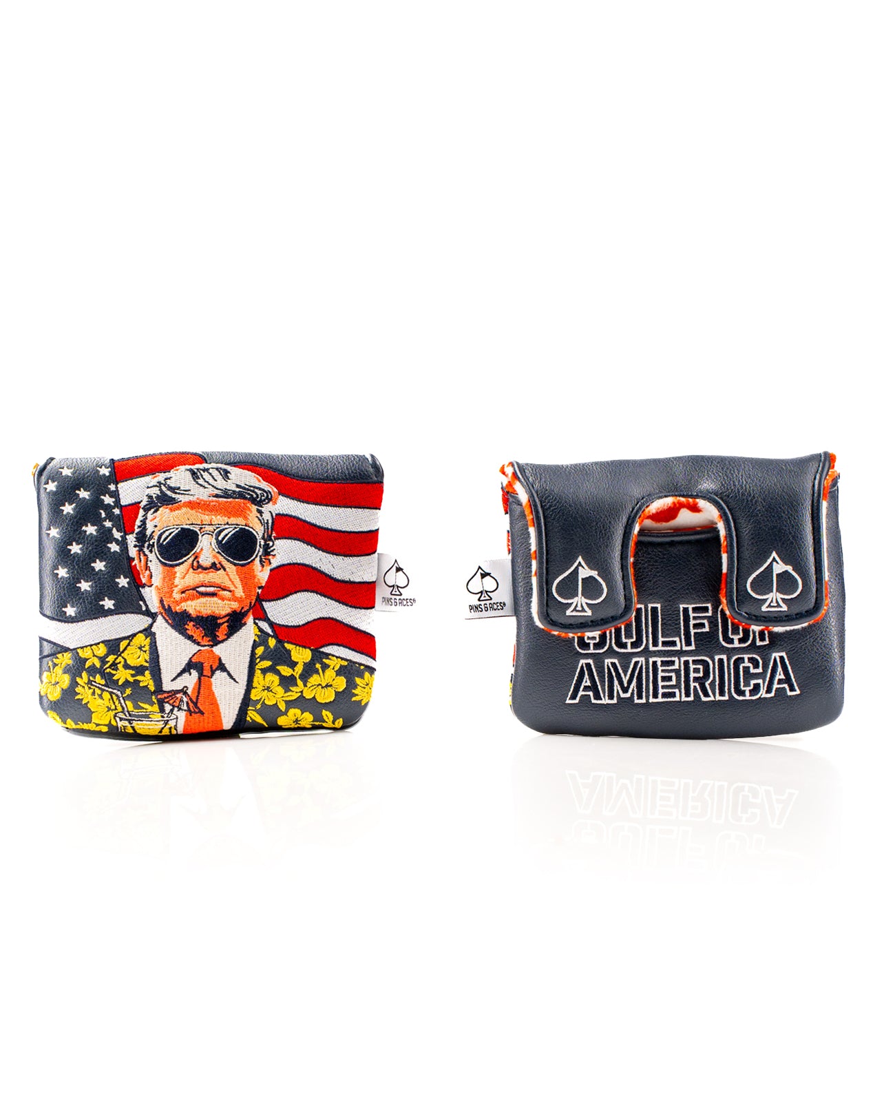 Trump - Gulf of America - Center Shaft Mallet Putter Cover