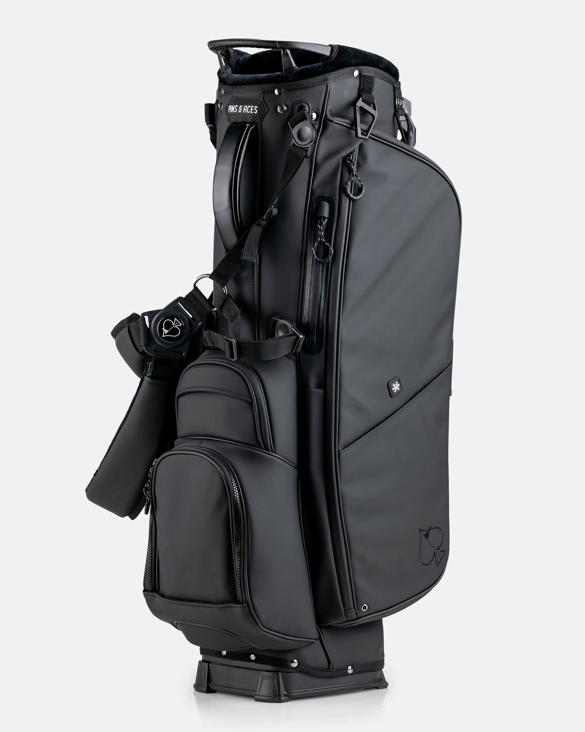 Player Preferred™ Golf Bag in Obsidian color, featuring multiple pockets and adjustable straps, displayed against a neutral background.