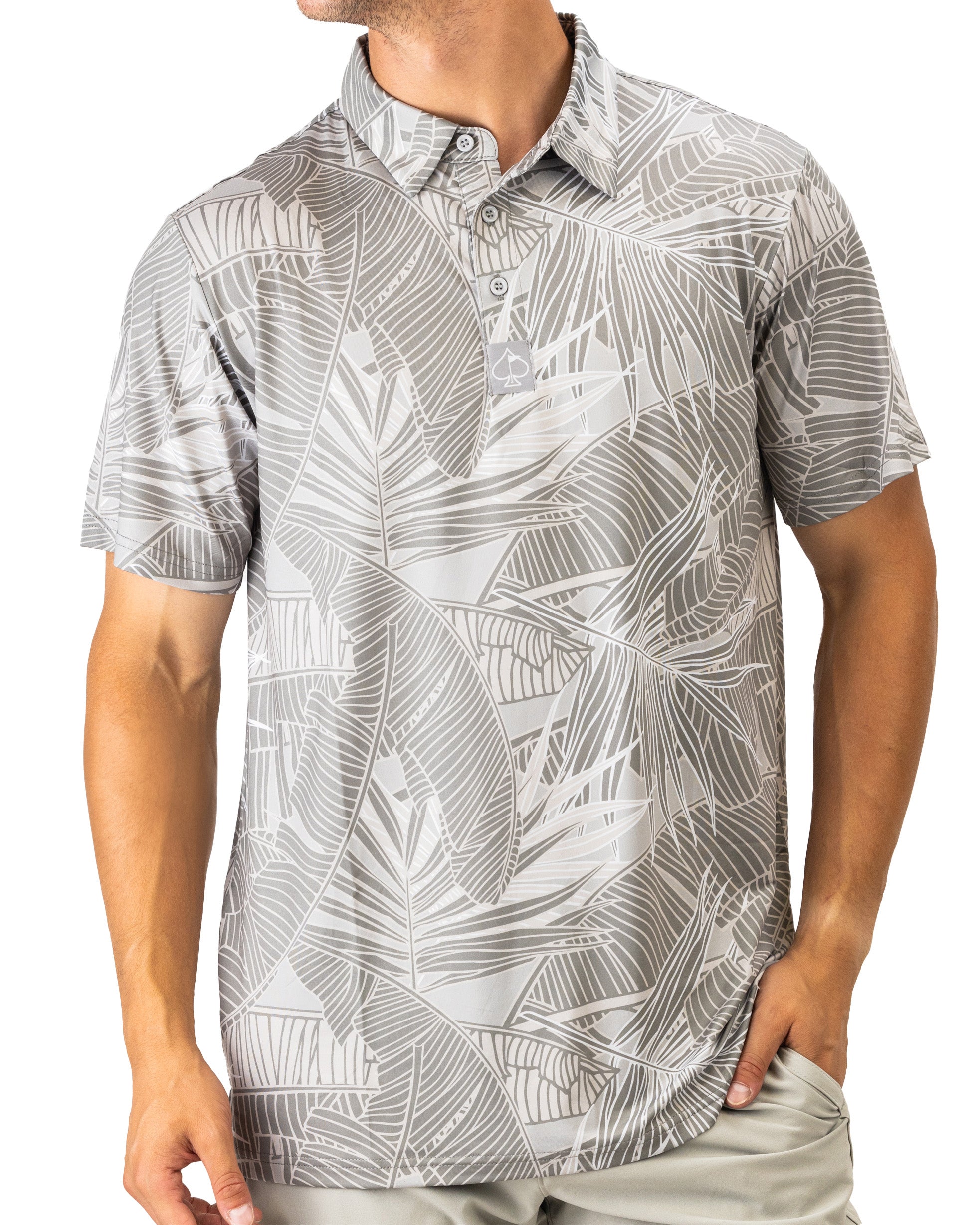 A vibrant illustration of various palm trees against a clear blue sky, showcasing their distinctive fronds and trunks.